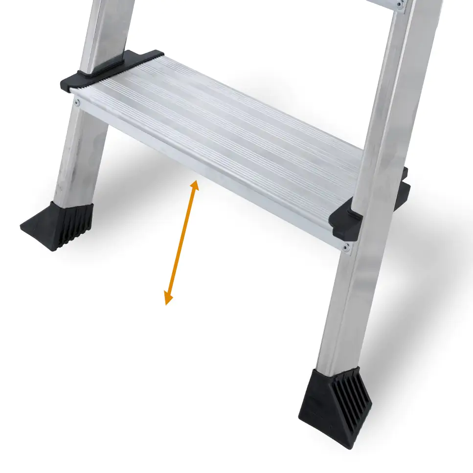 Krause Aluminium-Stehleiter MONTO Sepuro Globus 2,85 m