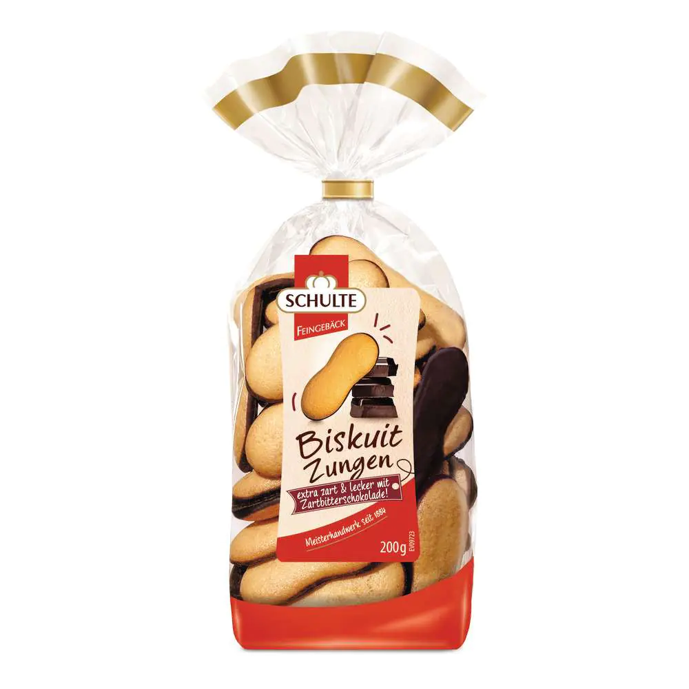 Schulte Schoko-Biskuitzungen 200g