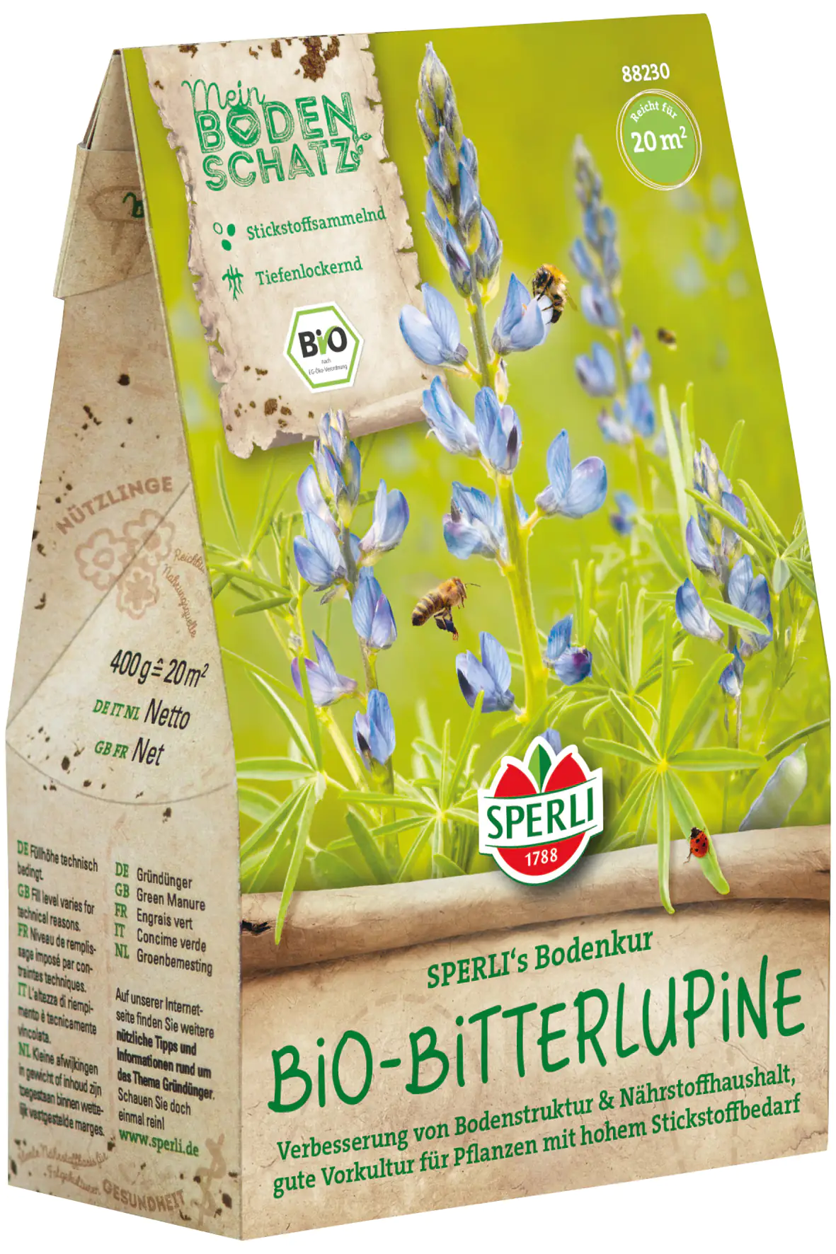 Sperli's Bodenkur Bio Bitterlupine 400 g Sperli's Bodenkur Bio Bitterlupine 400 g