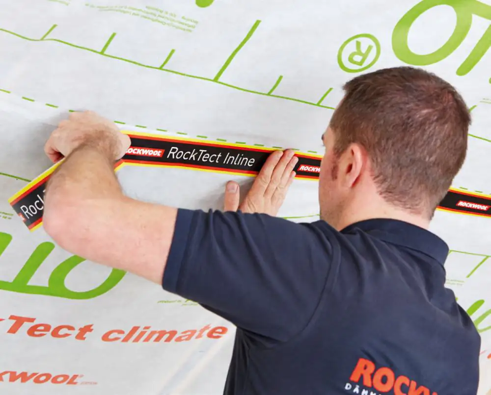 Rockwool Klebeband RockTect Inline 40 m x 6 cm