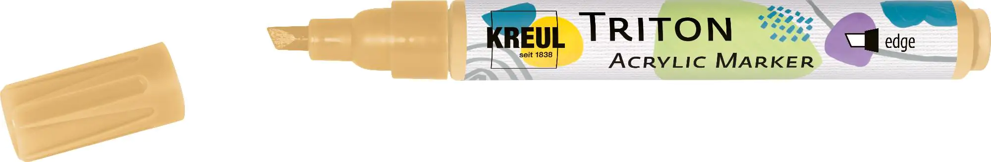 Kreul Triton Acrylic Marker edge hellgold