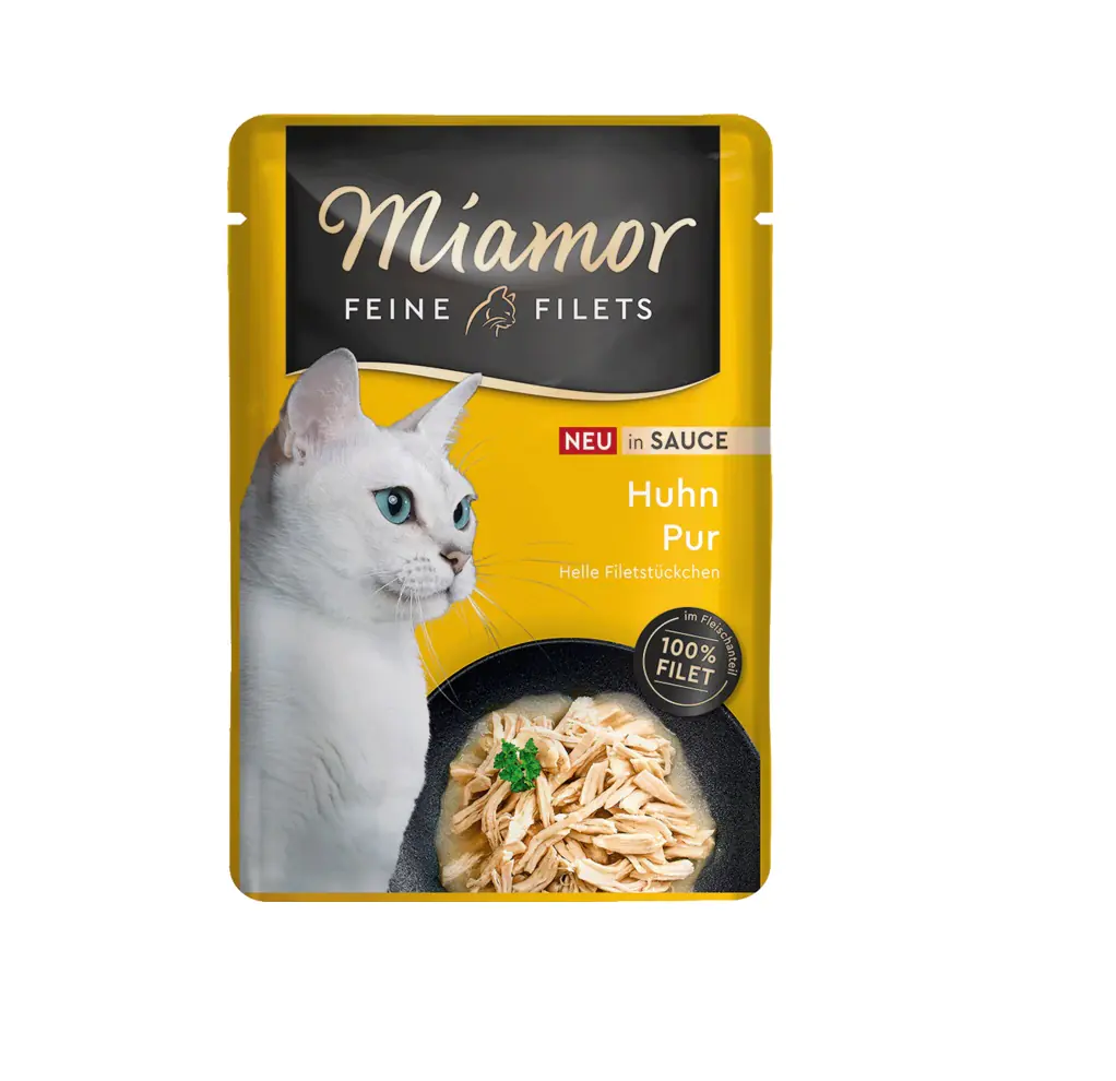Miamor Katzennassfutter Feine Filets Huhn in Sauce 100 g