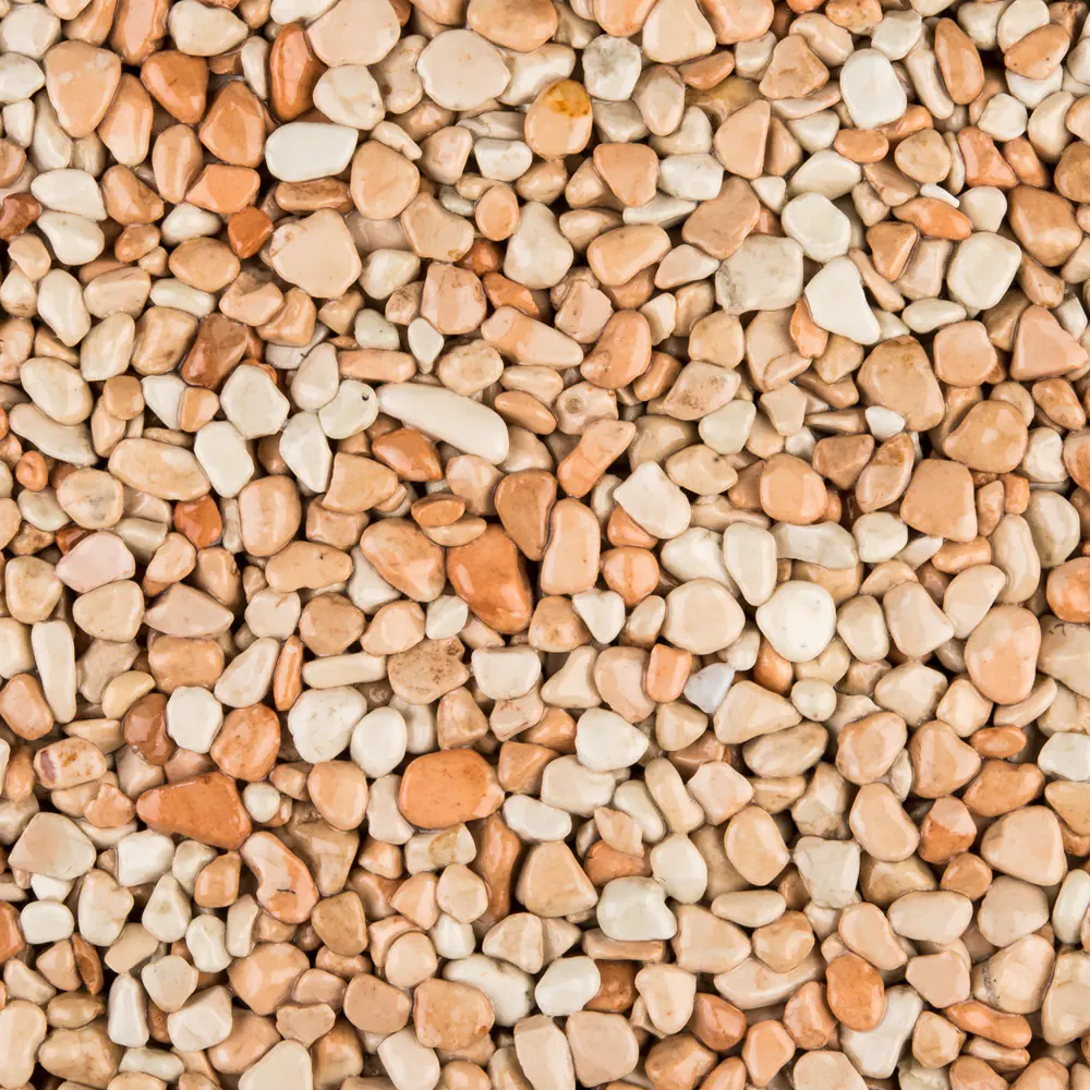 RAVELLO Steinteppich Boden Indoor Körnung Gross Farbe rosa 26 kg Set