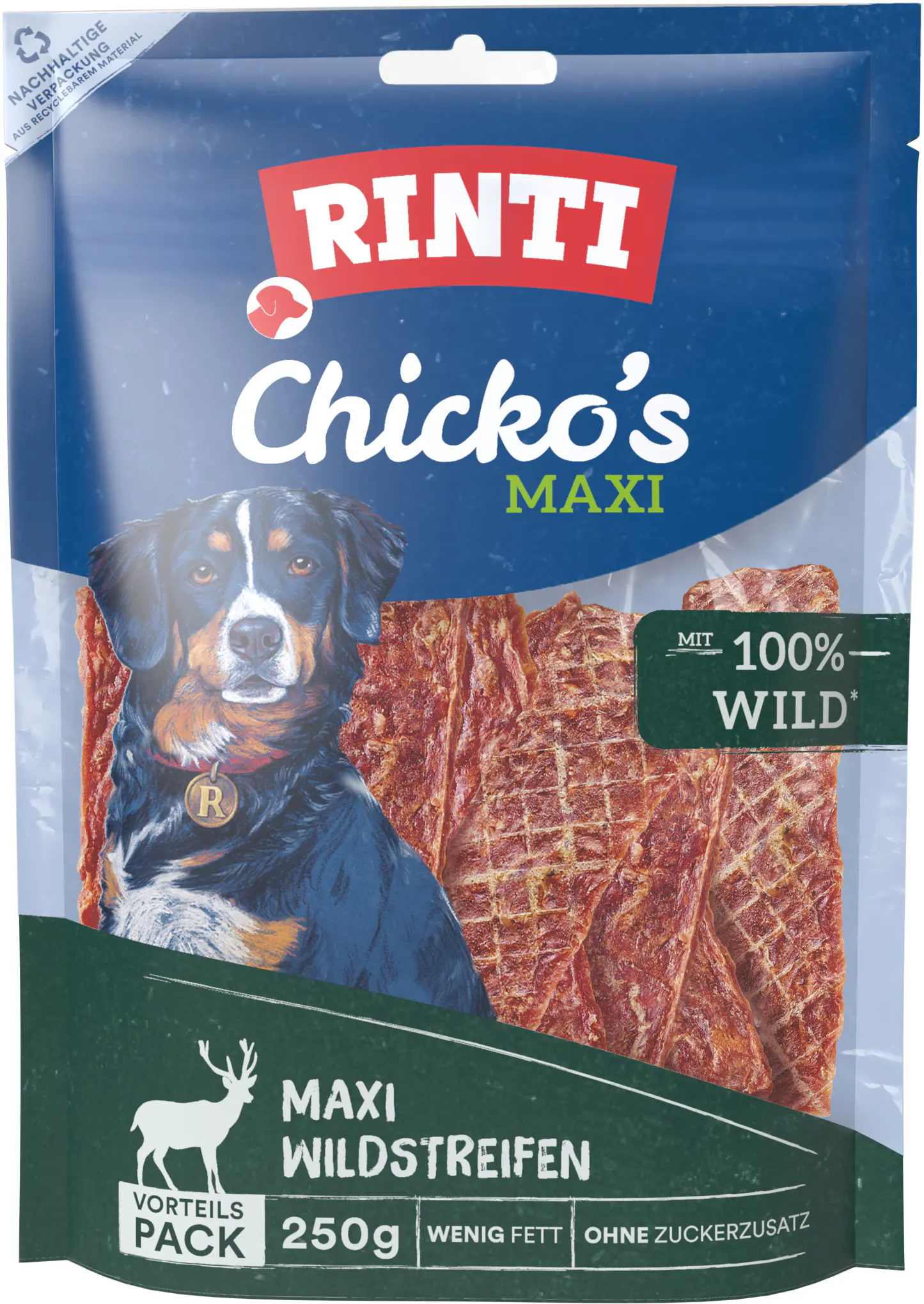 Rinti Hundesnacks Extra Chicko Maxi Wild 250 g