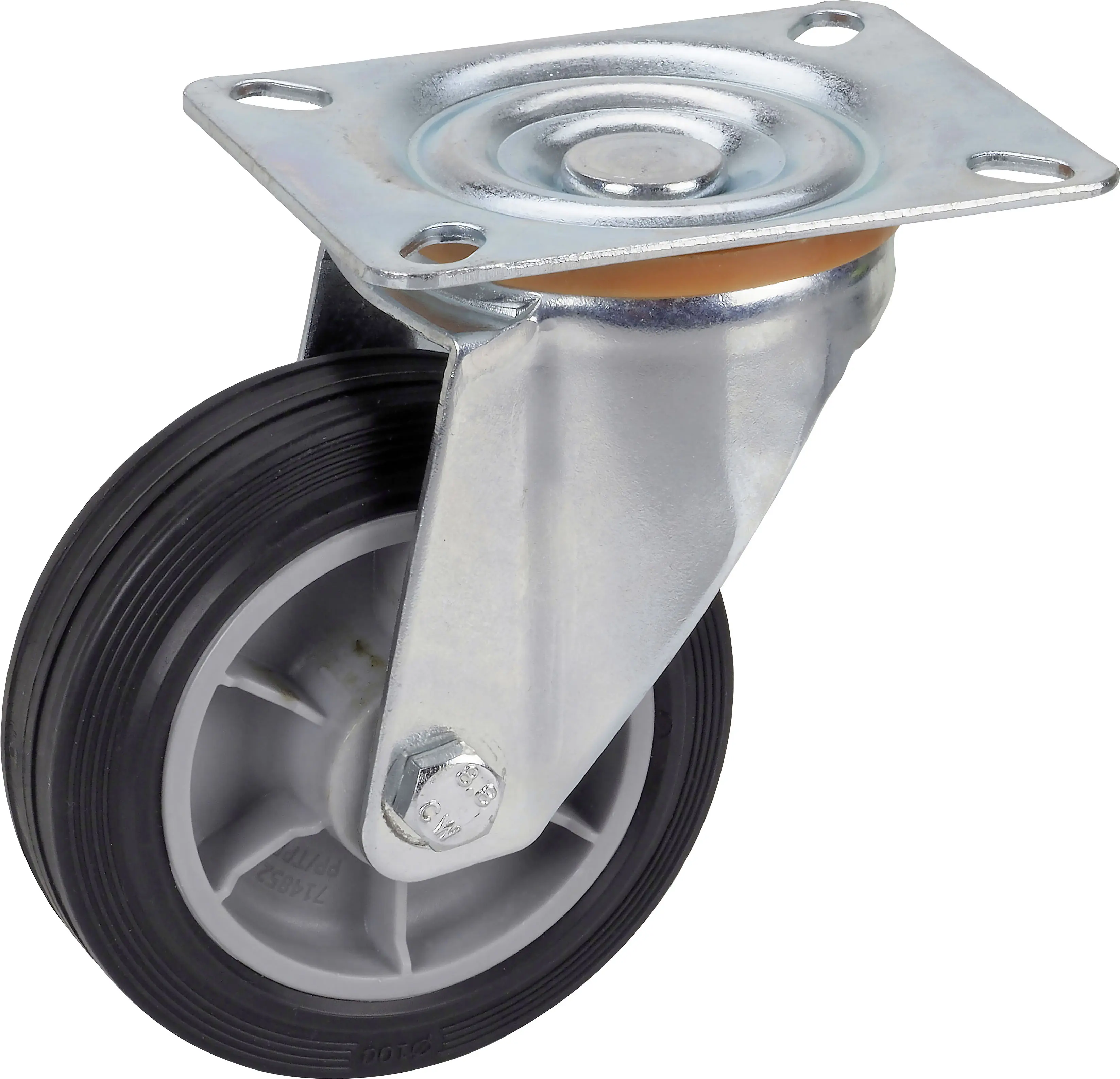 Geräte-Lenkrolle 100 x 30 mm Tragkr. 70 kg