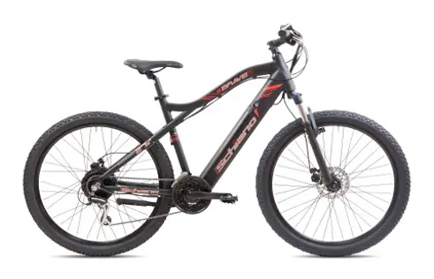 Schiano E-Bike E-Braver MTB 27 24-Gang 418 Wh schwarz rot