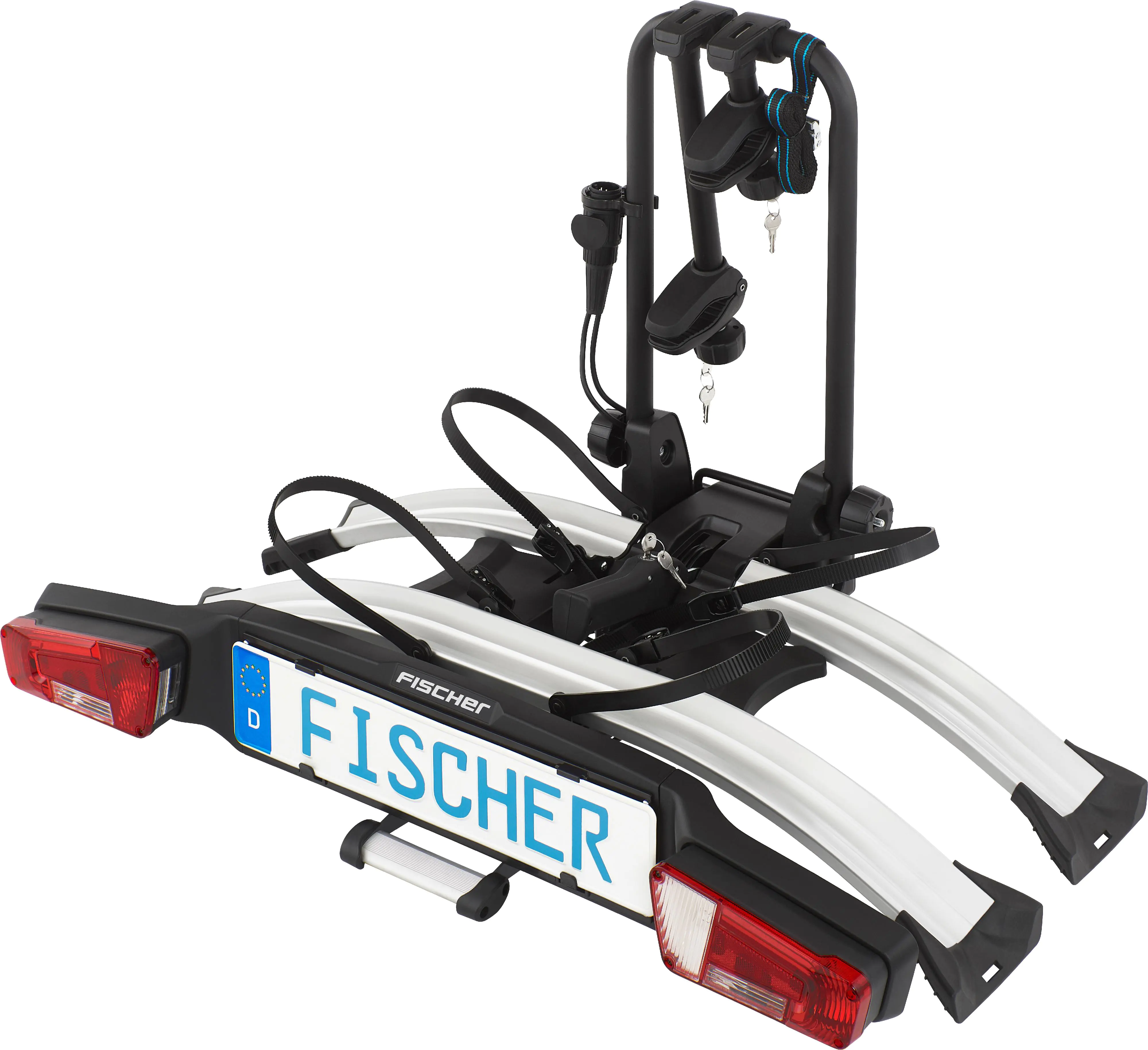 Fischer Kupplungsfahrradträger für 2 Fahrräder oder E-Bikes