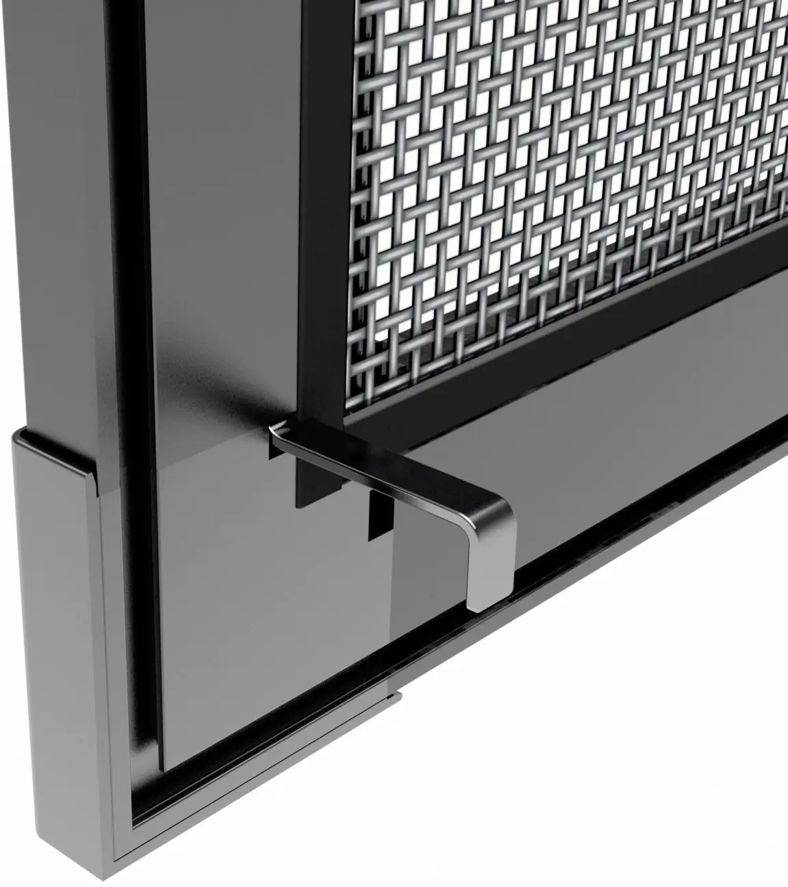 RS Fliegenschutz-Fenster 130 x 150 cm anthrazit/anthrazit kürzbar RS Fliegenschutz-Fenster 130 x 150 cm anthrazit/anthrazit kürzbar