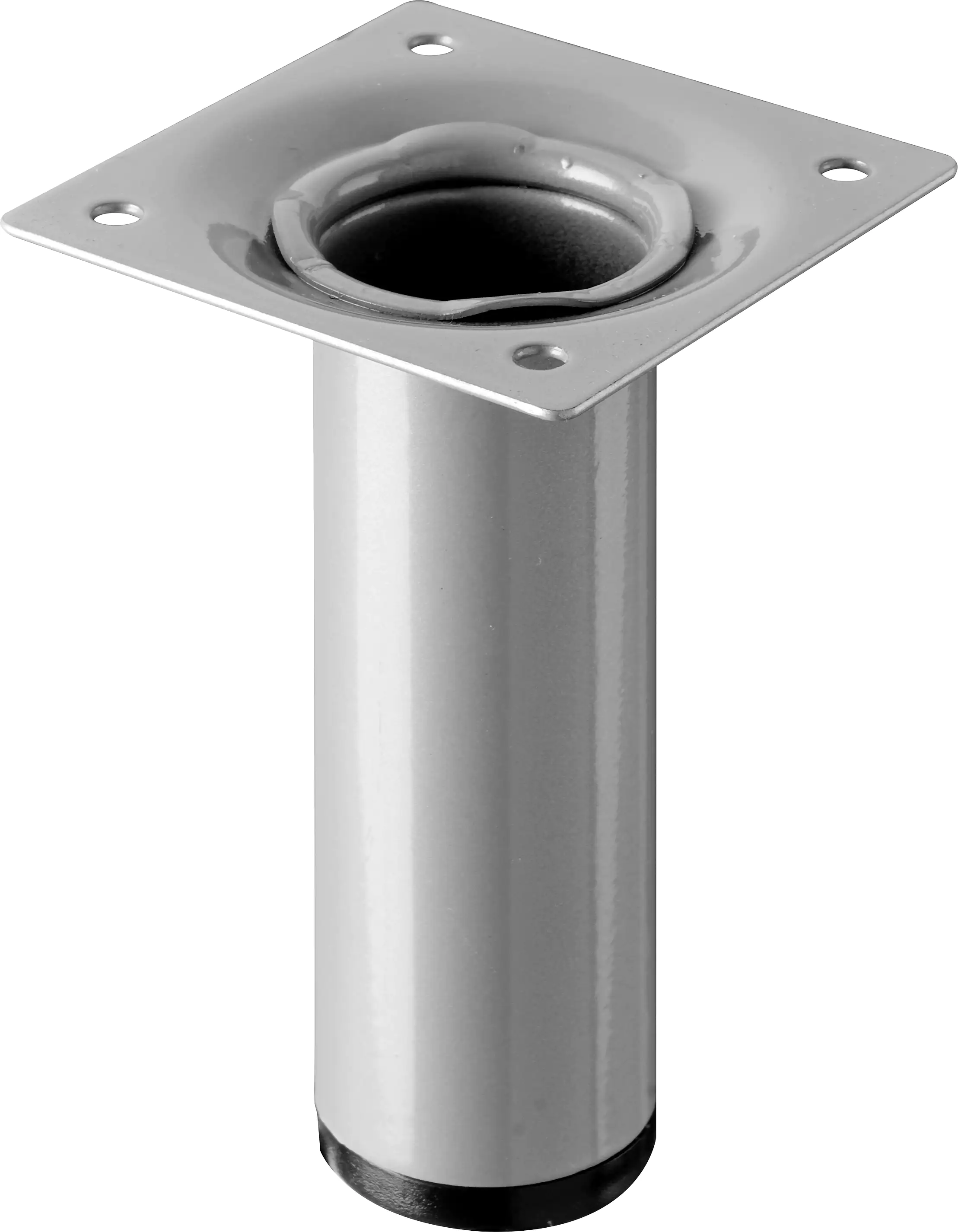 Hettich Tischbein 3,0 x 10 cm Aluminium-Optik - 1 Stück Hettich Tischbein 3,0 x 10 cm Aluminium-Optik - 1 Stück