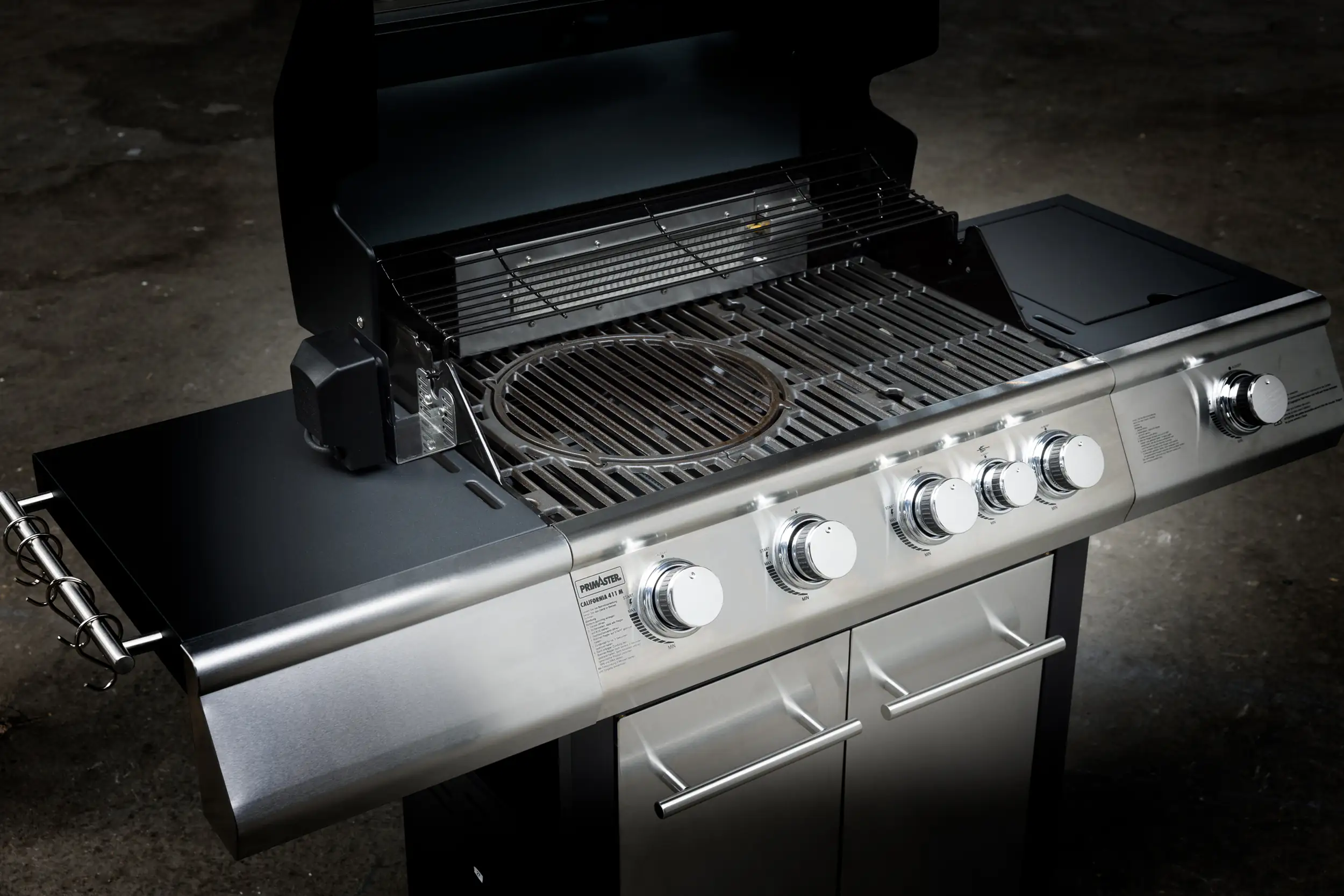 Primaster Gasgrill California 411 M Grillfläche: 70 x 40,5 cm