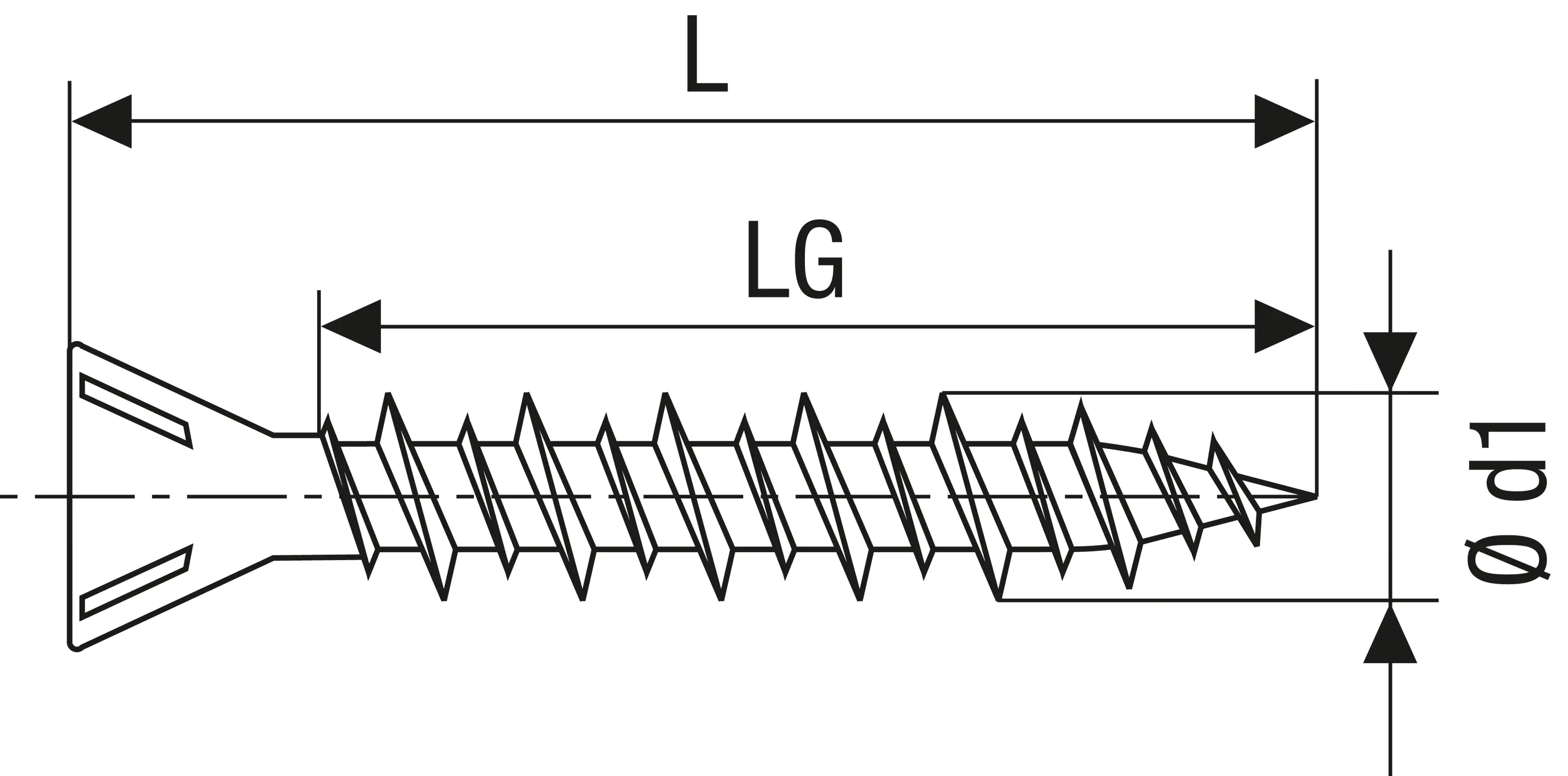 Spax Trockenbauschrauben 3.9 x 19 mm PH 2 - 1000 Stk.