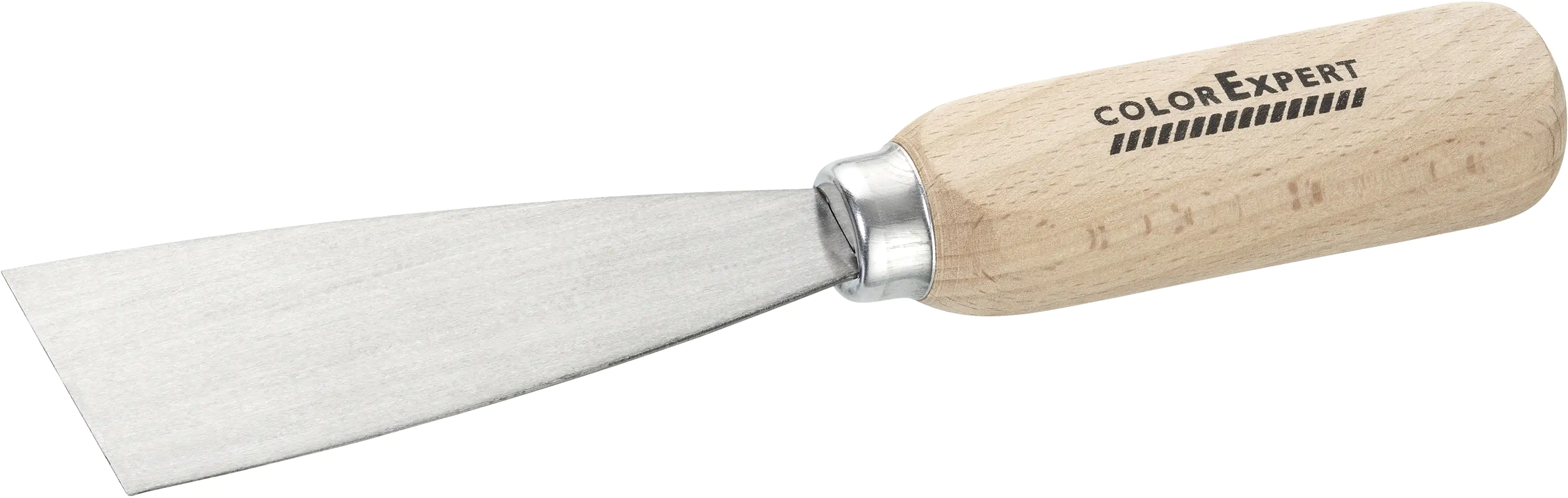 Color Expert Spachtel steifes Blatt 40 mm Holzgriff vernietet