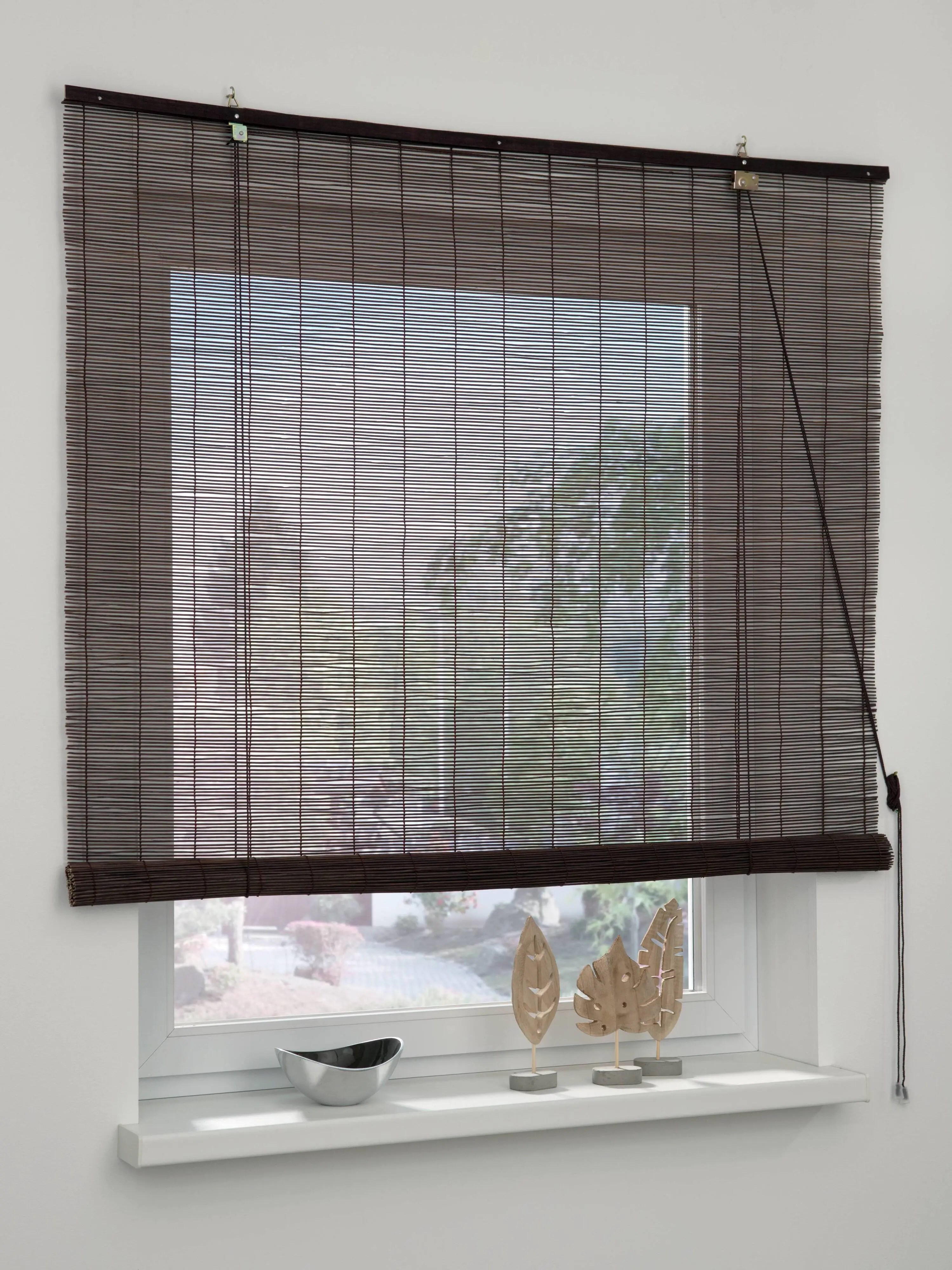 Gardinia Bambus-Rollo schoko 60 x 160 cm Gardinia Bambus-Rollo schoko 60 x 160 cm