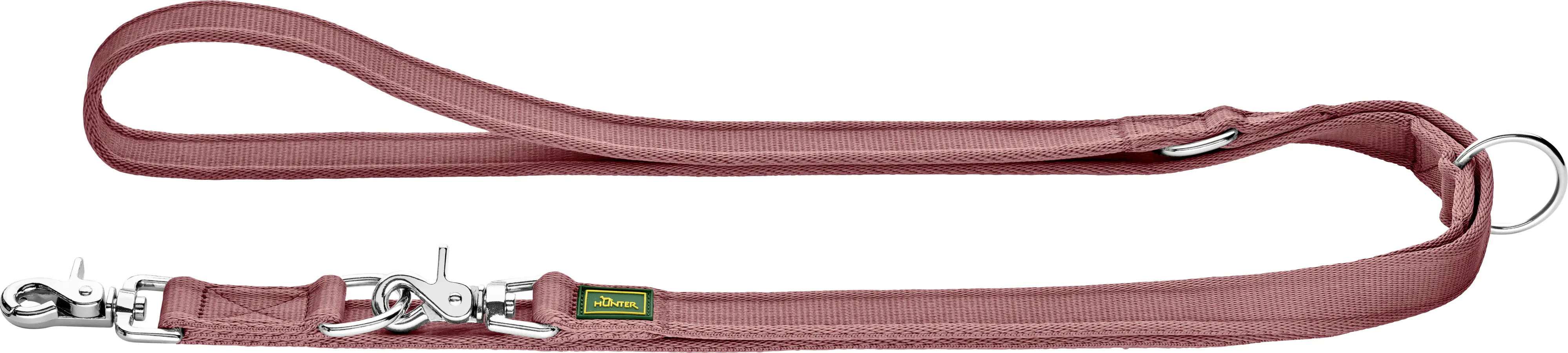 Hunter Führleine verstellbar Inari pastellrot 200 cm