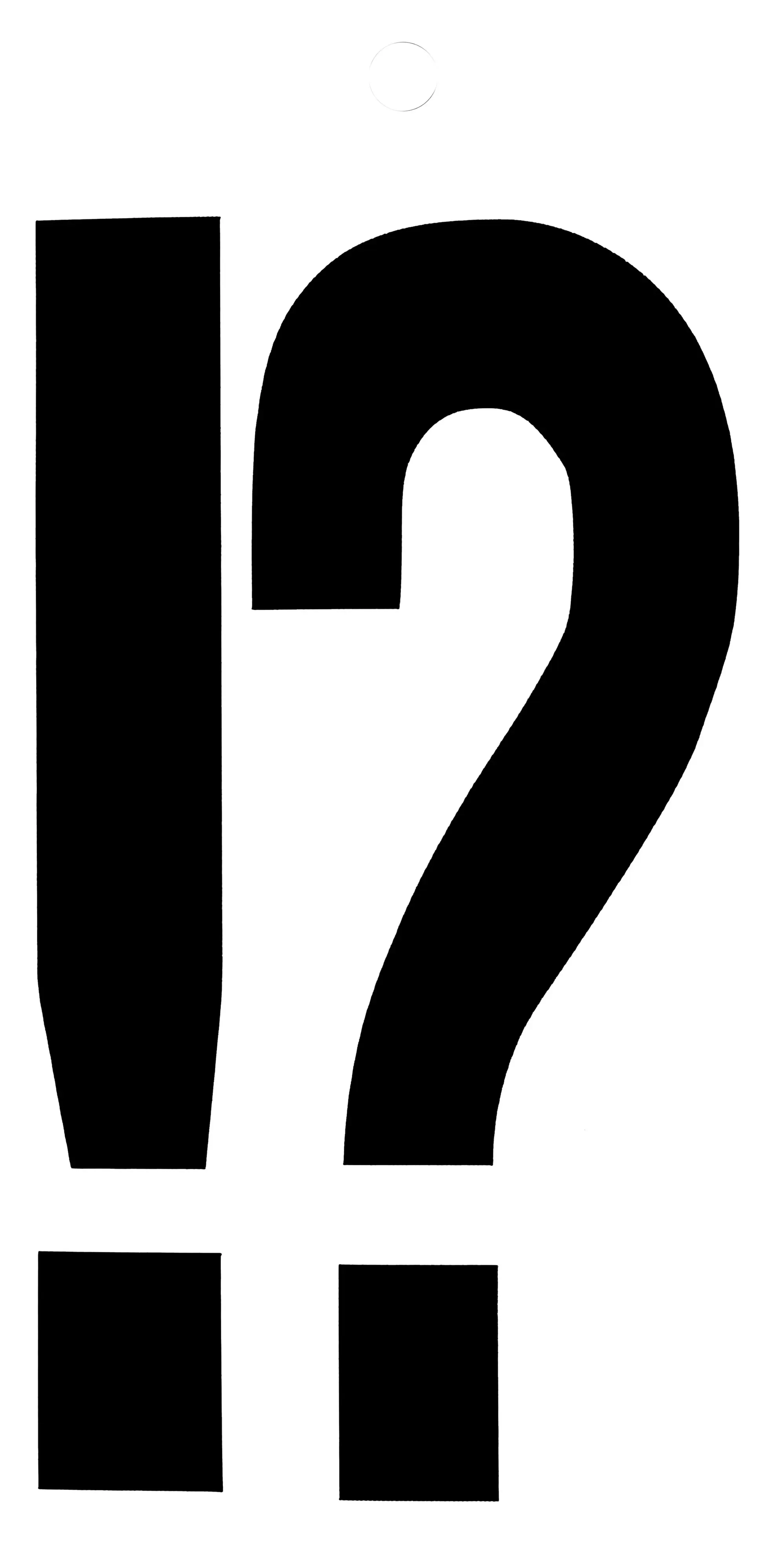 Conmetall Aufkleber !? PVC 10 cm schwarz