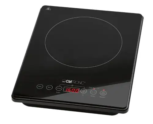 Clatronic Einzel Glaskeramikkochfeld EKI 3569 Induktion, freistehend