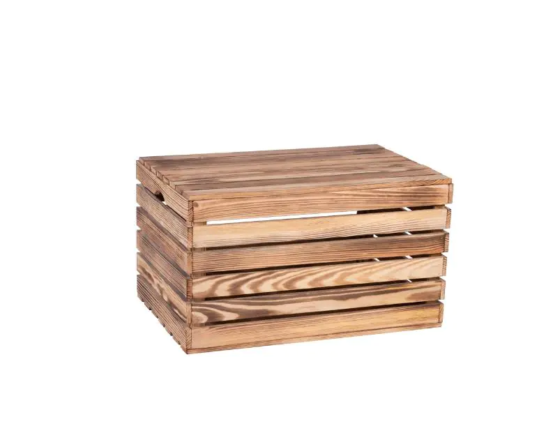 iwerk Aufbewahrungstruhe geflammt, 50x37x30 cm iwerk Aufbewahrungstruhe geflammt, 50x37x30 cm