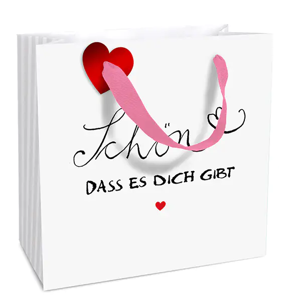 Braun & Company Geschenktragetasche Schön 15 x 15 x 6 cm