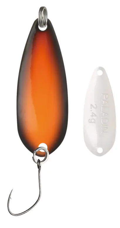 Paladin Angelköder Spoon Asgard 1,6 g UV orange/schwarz/weiß