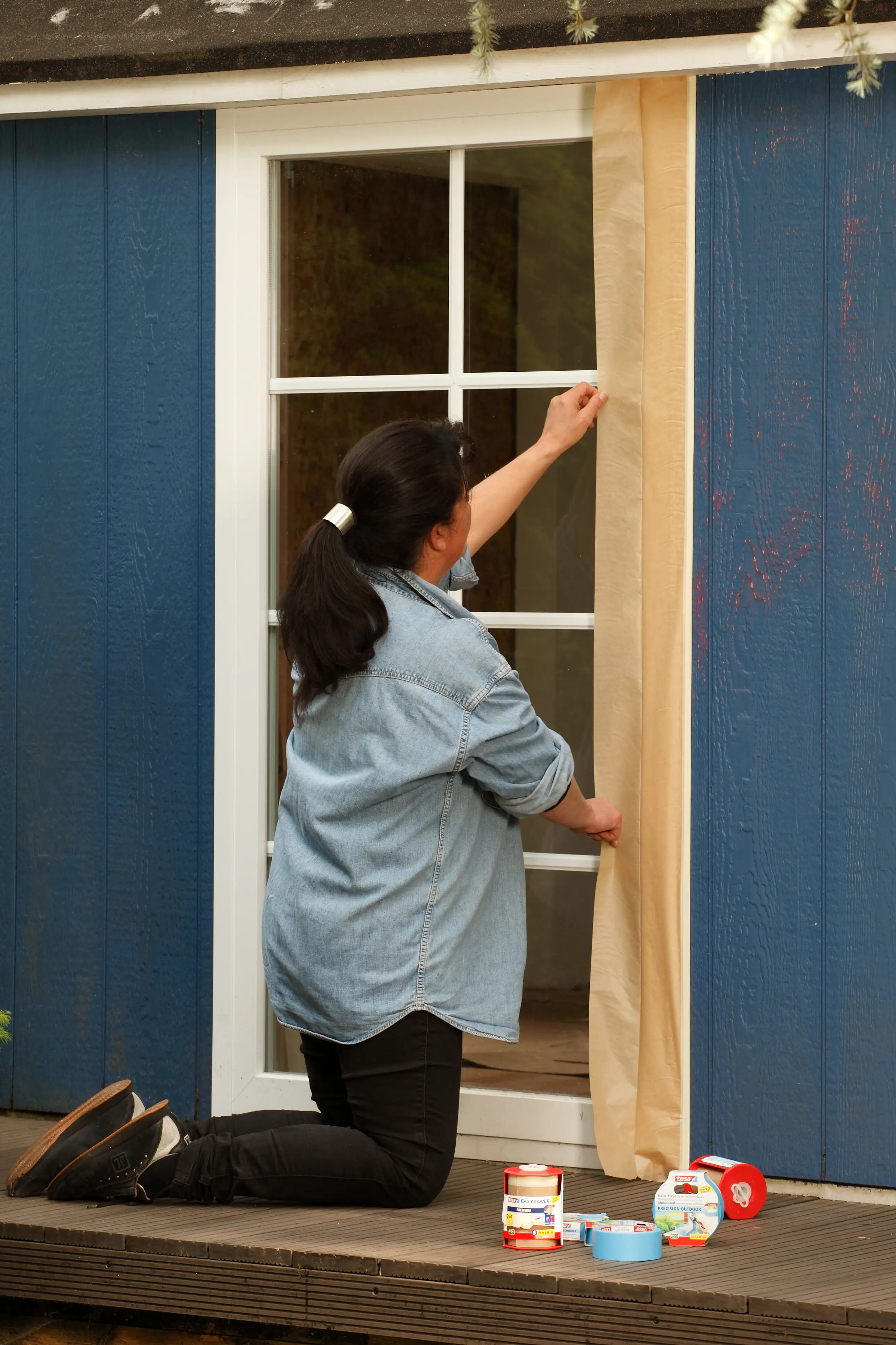 tesa Abdeckpapier Easy Cover Premium 25 m x 0,18 m