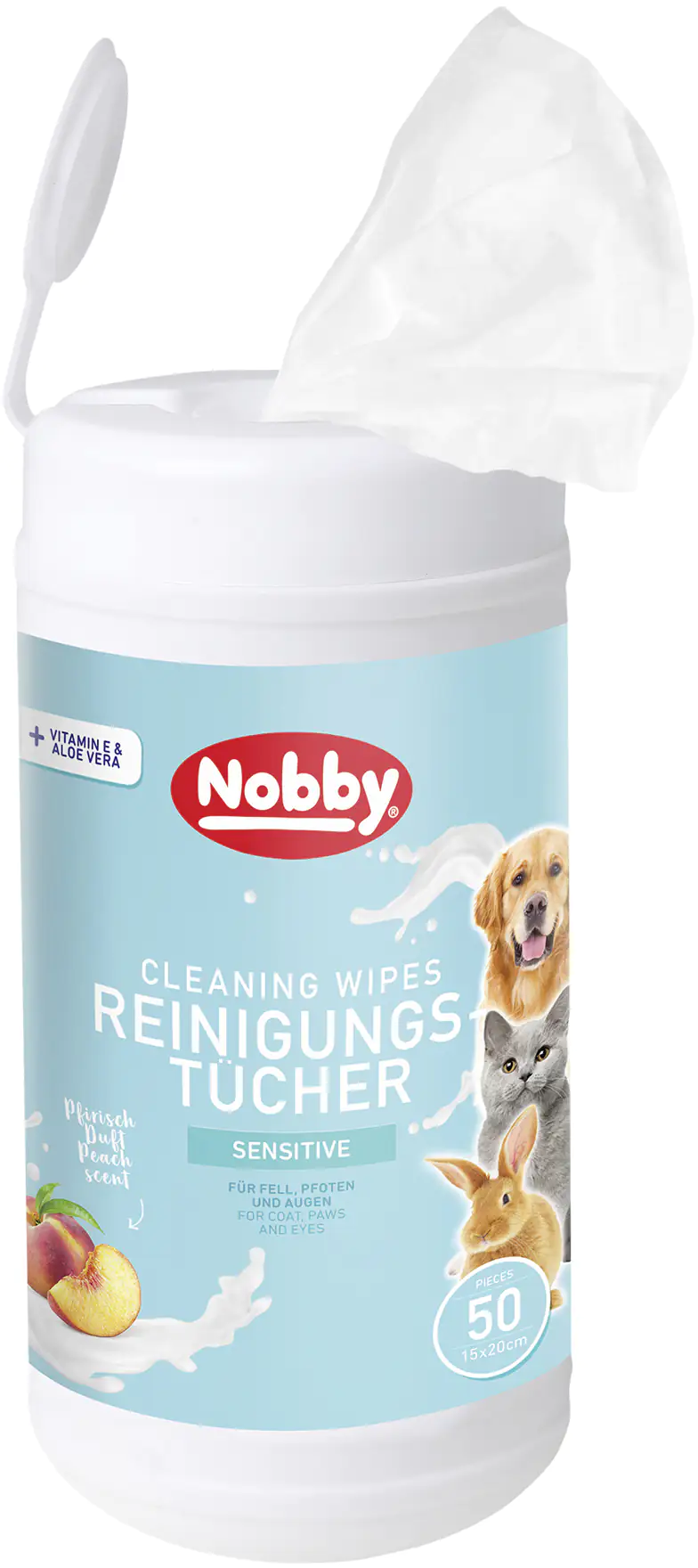 Nobby Universal Reinigungstuch Spenderdose 50 St. Nobby Universal Reinigungstuch Spenderdose 50 St.