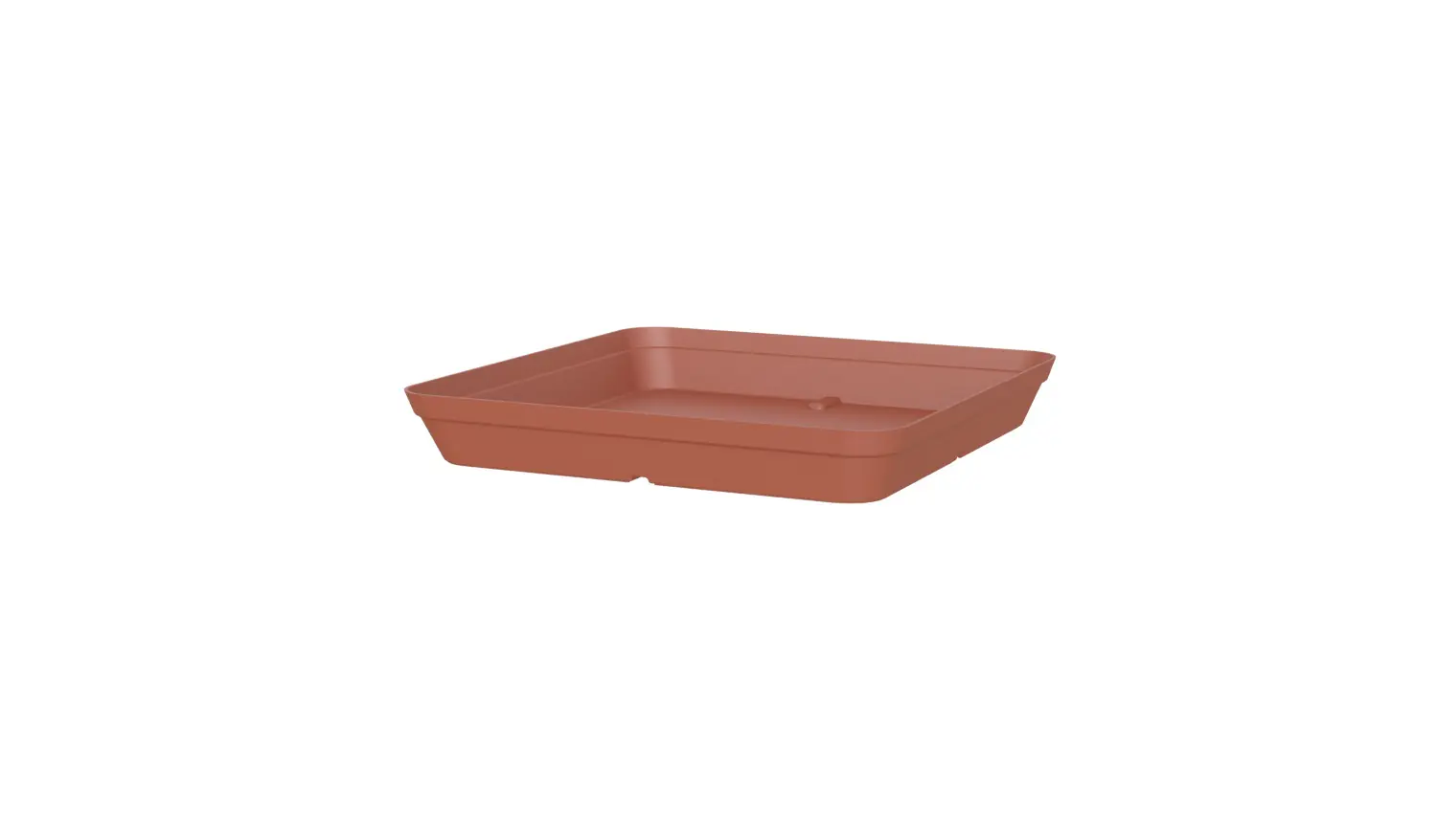 Artevasi Untersetzer für Blumentopf Capri Kunststoff 40 x 40 cm terrakotta