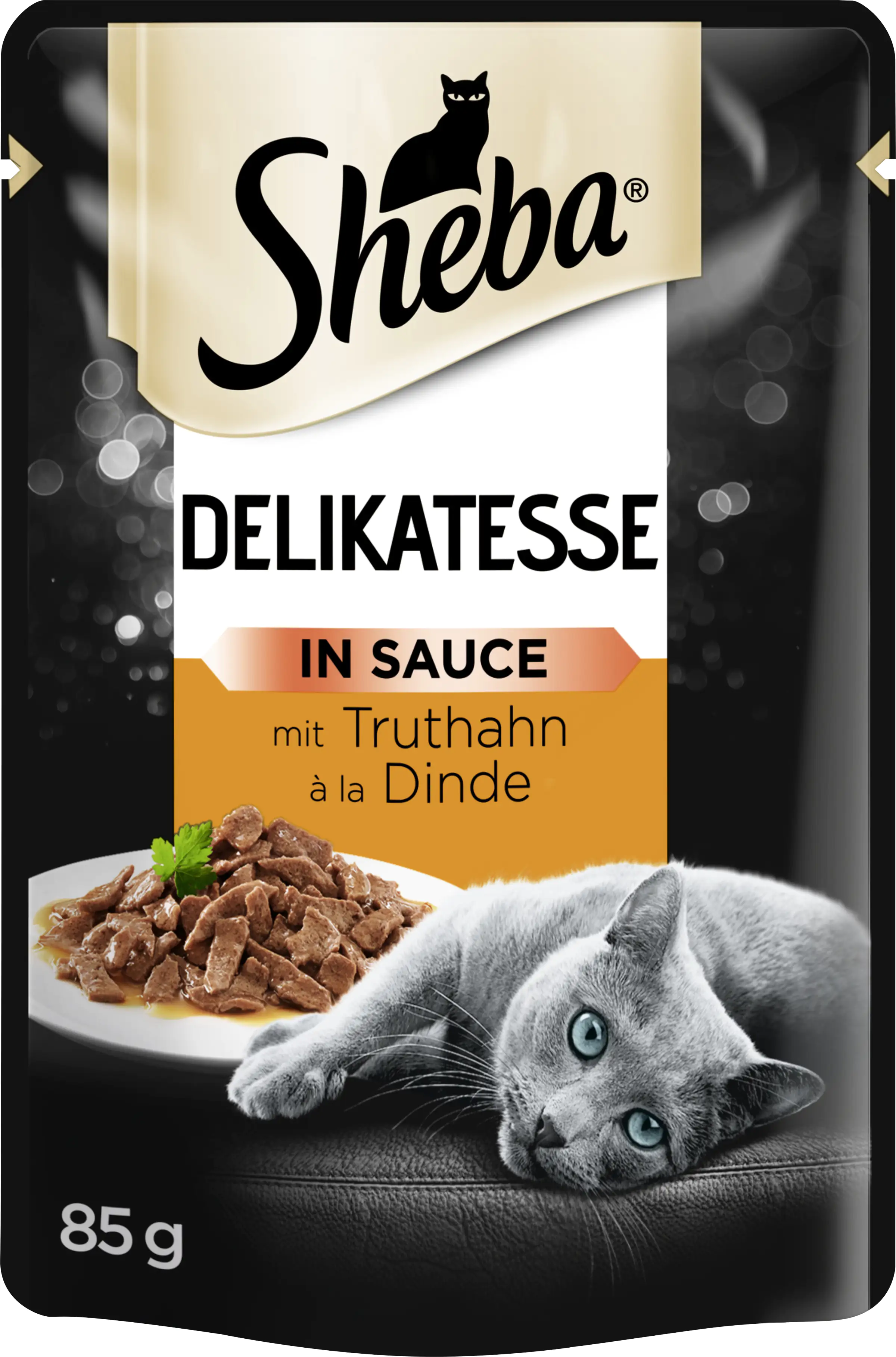 Sheba Portionsbeutel Delikatesse in Sauce mit Truthahn 85 g
