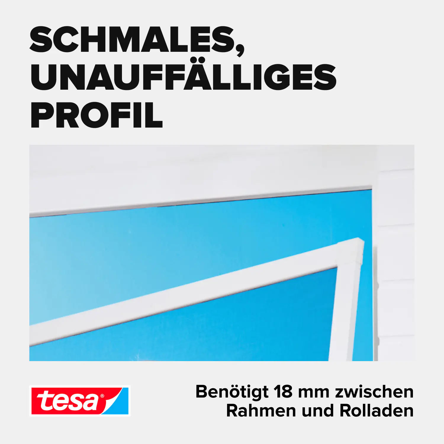 tesa Fliegengitter-Tür Comfort im Alurahmen 120 x 240 cm weiß