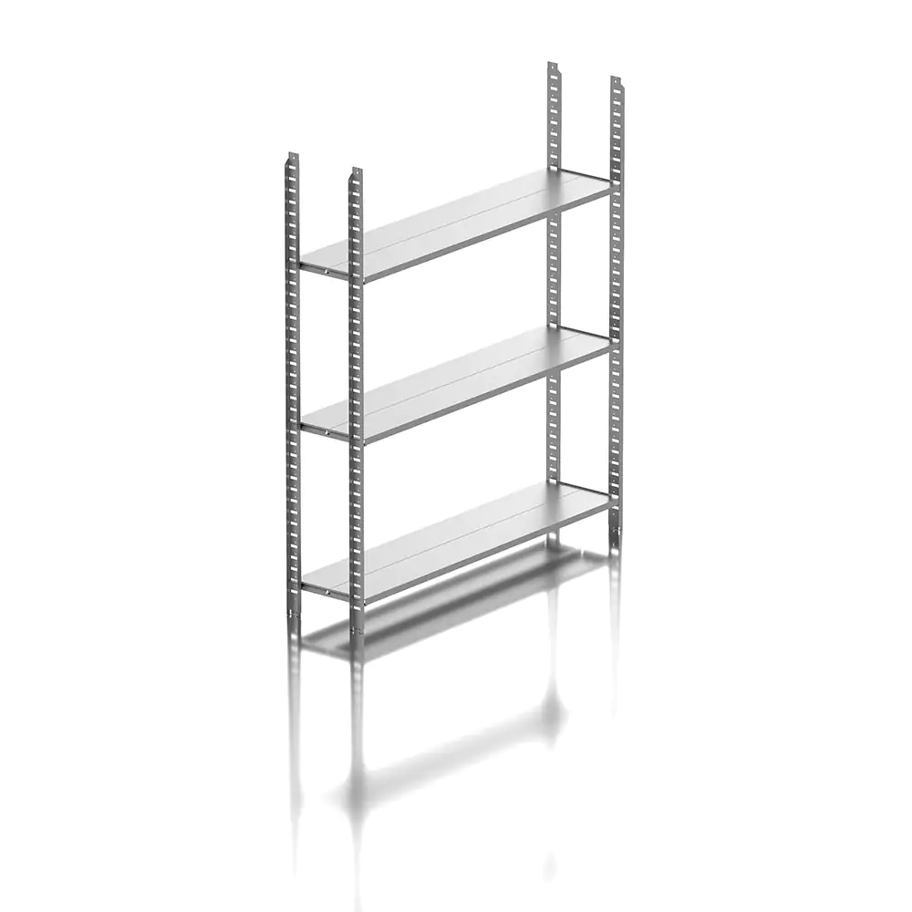 Guardi Regalsystem L 60 cm zu Metallgerätehaus Guardi Regalsystem L 60 cm zu Metallgerätehaus