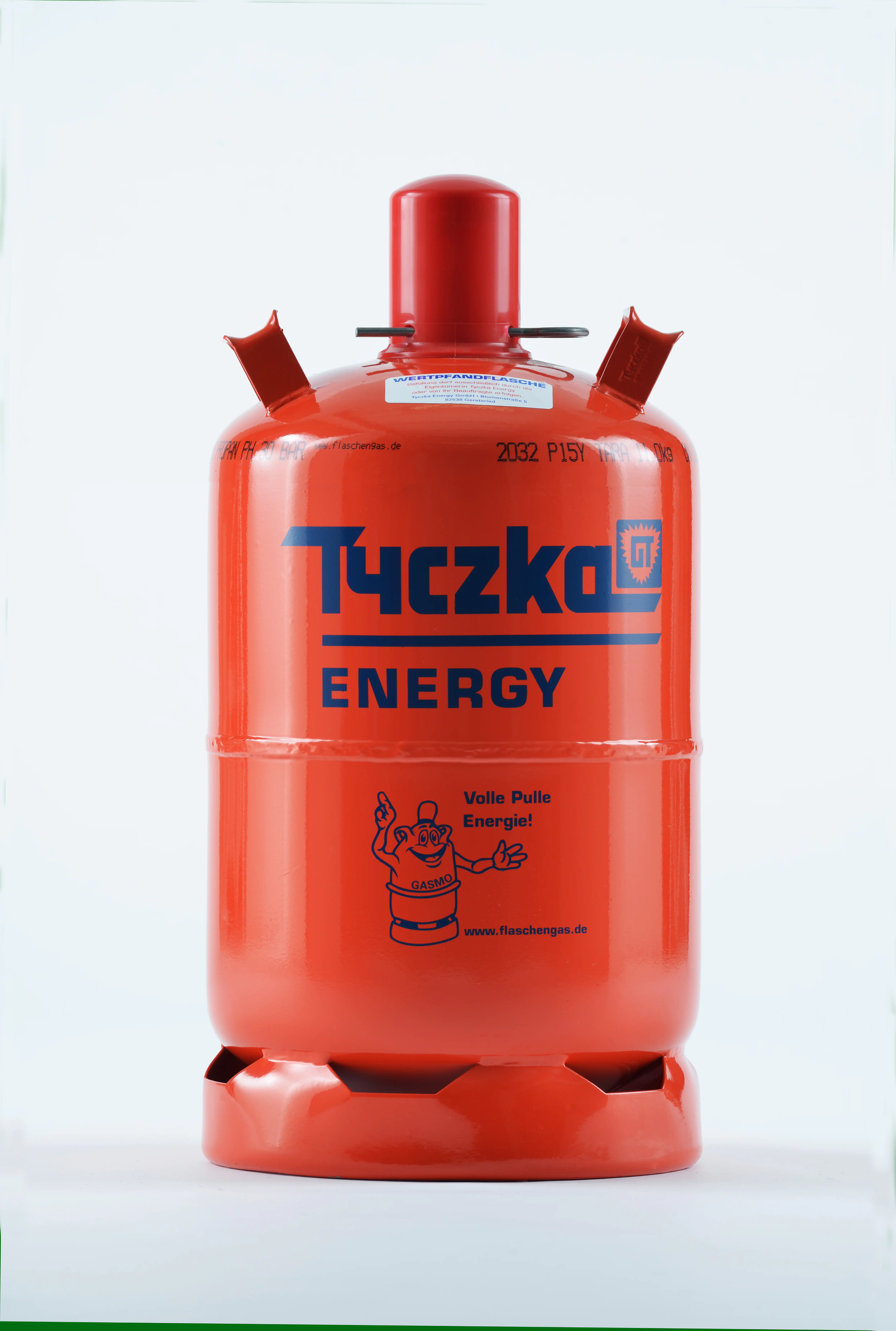 4032435780123 Tyczka Propangas 11 kg rot Flasche + Füllung Pfandflasche inkl. Füllung