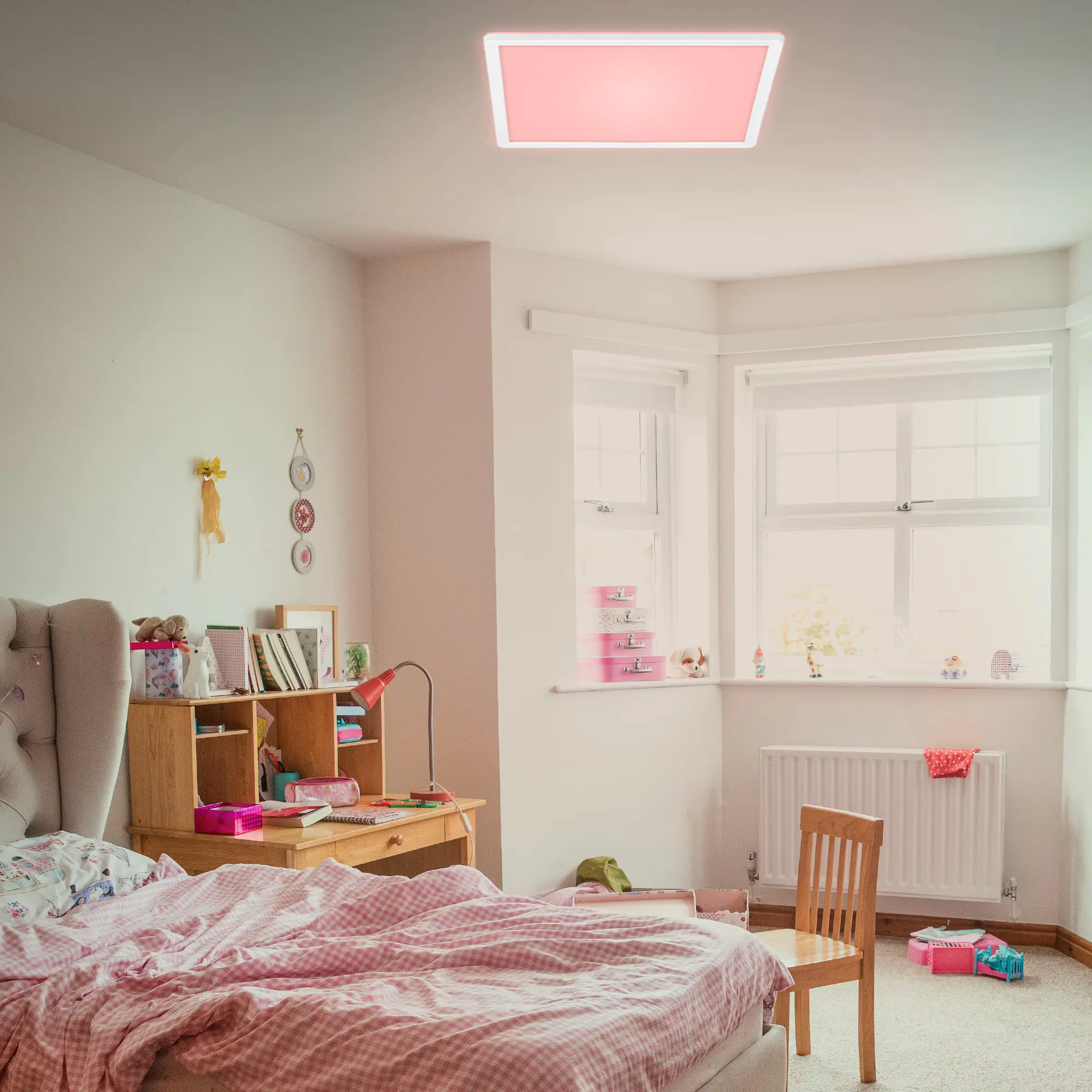 Di-Ka Ultraflaches RGBW LED Panel SLIM mit Hintergrundbeleuchtung Di-Ka Ultraflaches RGBW LED Panel SLIM mit Hintergrundbeleuchtung