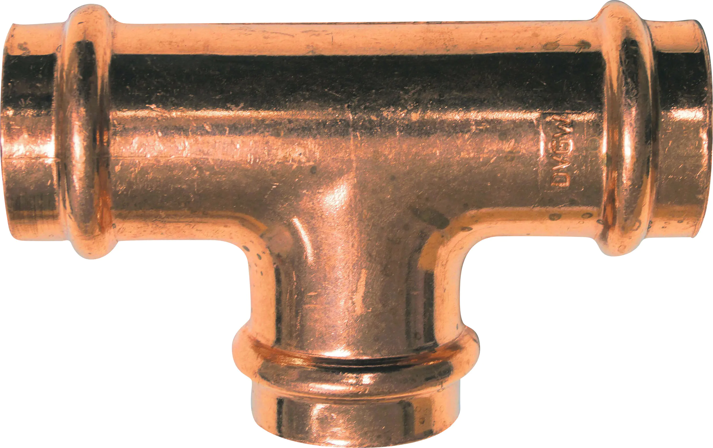 Cornat Press-T-Stück Kupfer, ø 28 mm