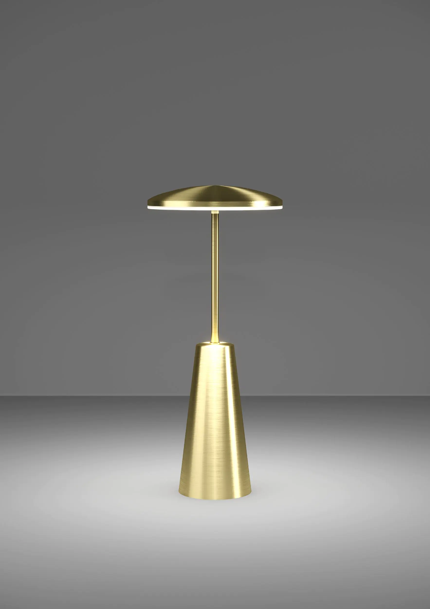 Eglo Tischleuchte Piccola messing 28 x 13 cm 