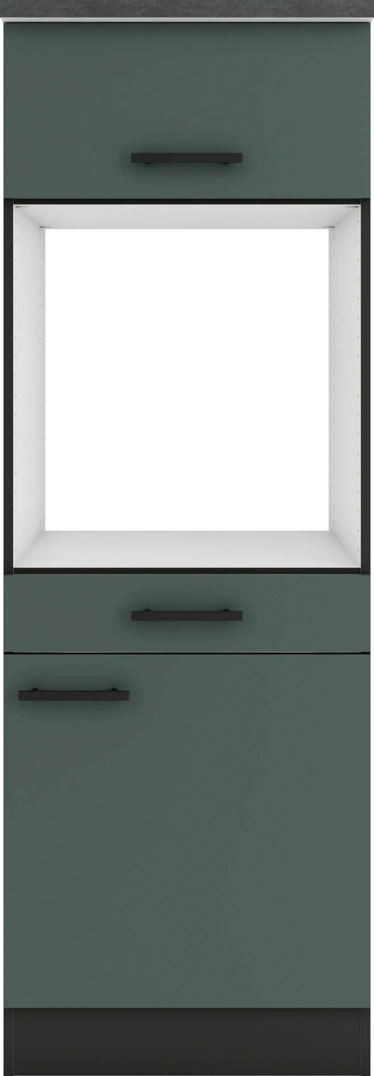 Optifit Midischrank Verona 405 steingrün/anthrazit 60 cm 