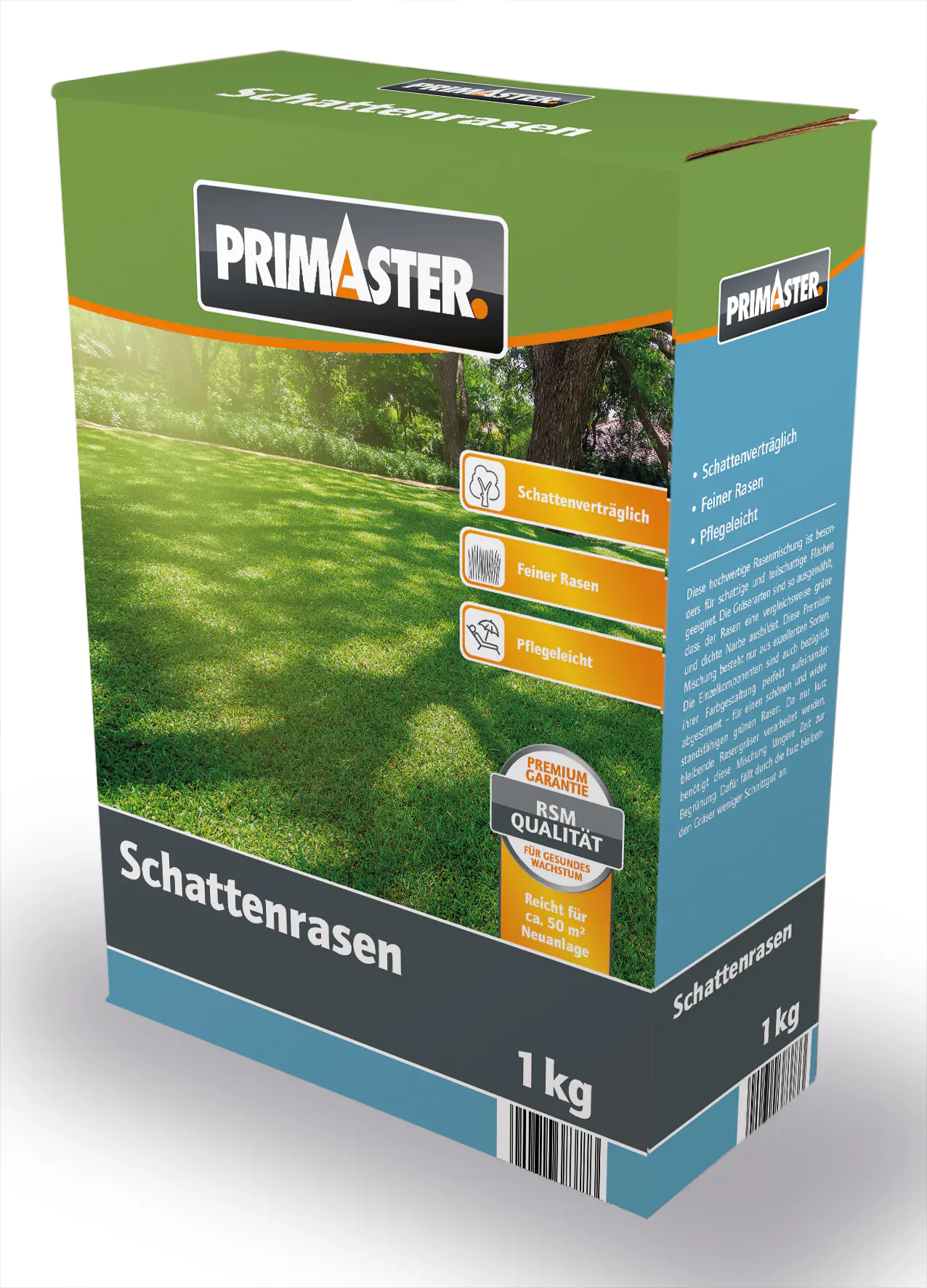 Primaster Schattenrasen 1 kg für ca. 50 m² Primaster Schattenrasen 1 kg für ca. 50 m²