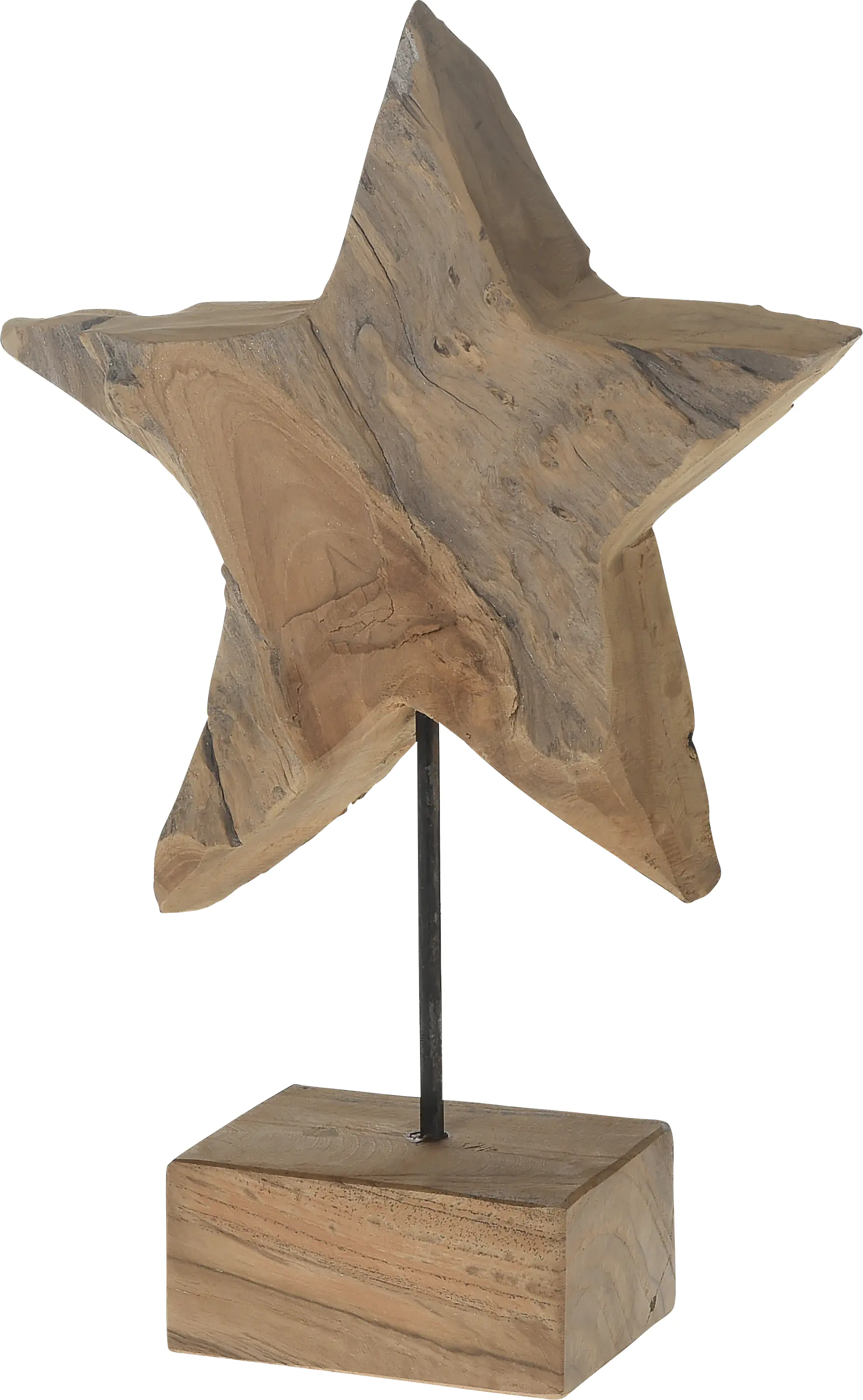 Dijk Teak Stern auf Fuss Natur