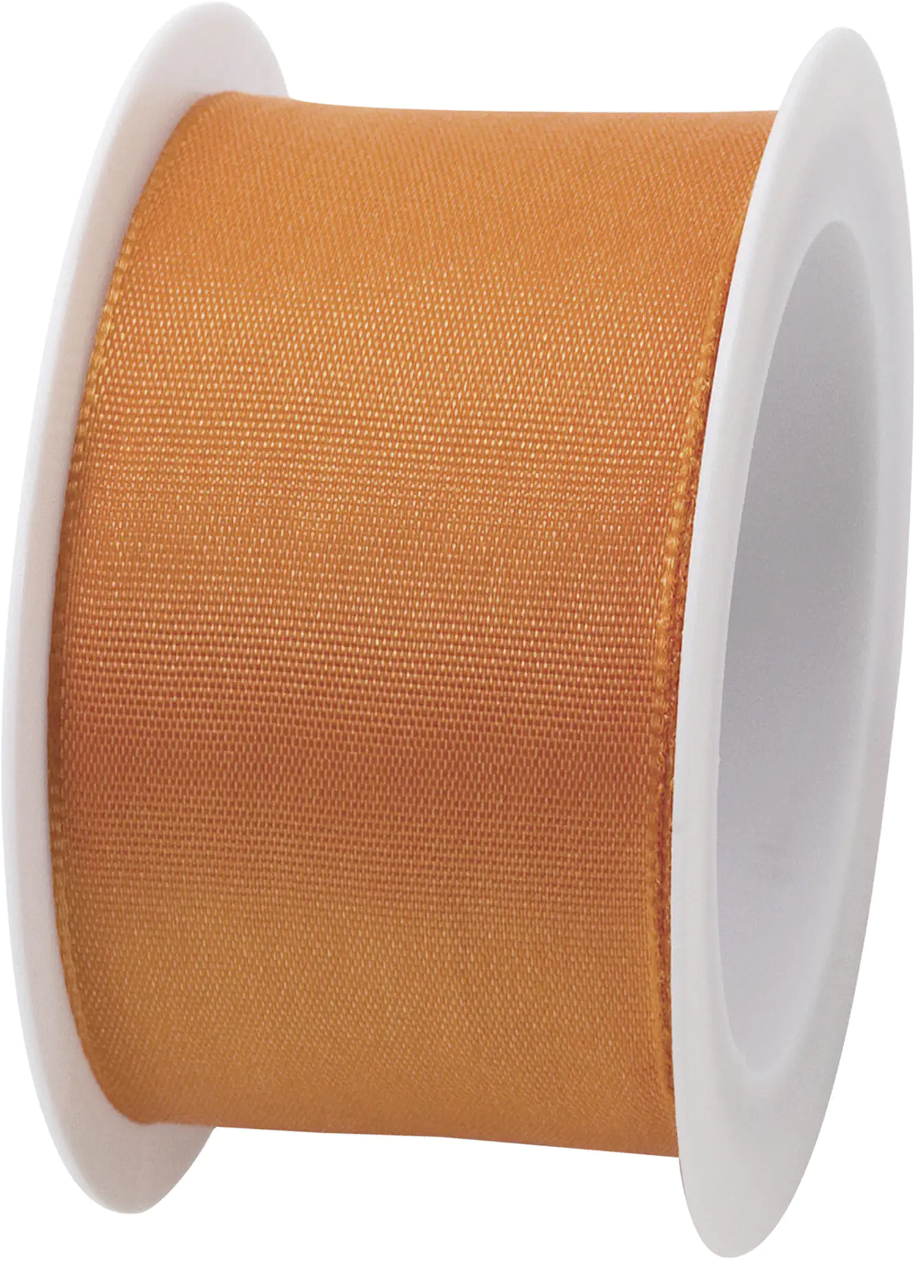 Braun & Company Band mit Draht orange 40 mm x 2 m