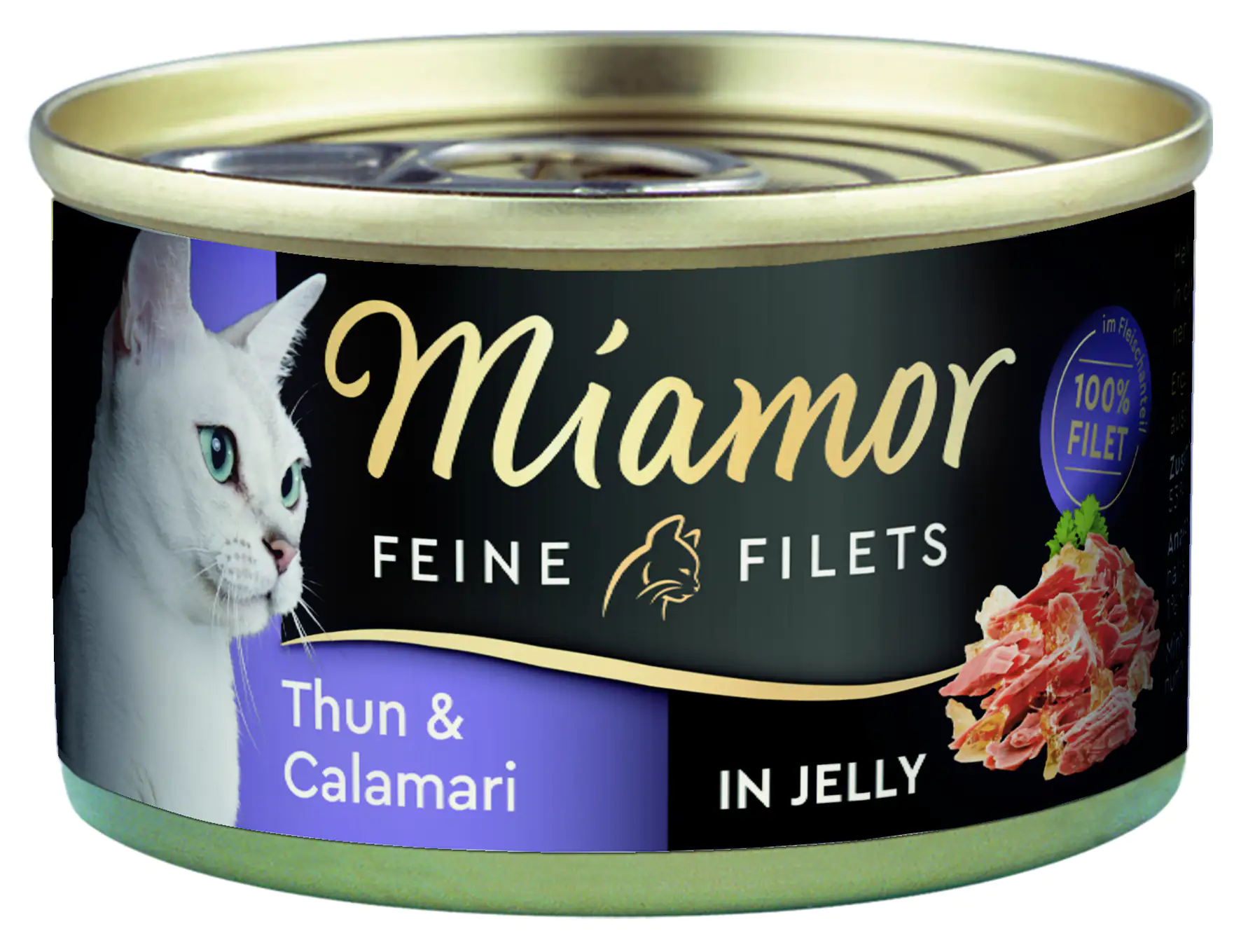 Katzannassfutter Feine Filets Thunfisch und Calamari 100 g Miamor 100 g Katzannassfutter Feine Filets Thunfisch und Calamari 100 g Miamor 100 g