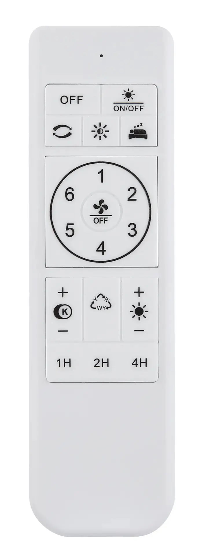 Globo Deckenventilator Carney Ø 45 cm 35 W silber CCT