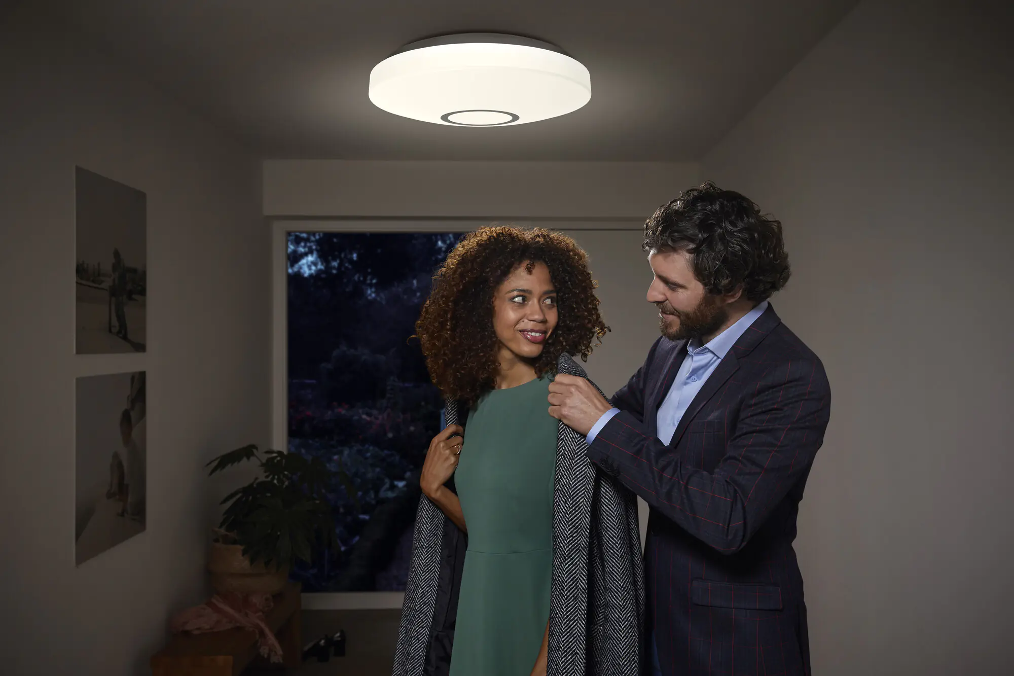 Ledvance LED Deckenleuchte Smart+ WiFi Orbis Kite 340 WT weiß, Ø 34 cm