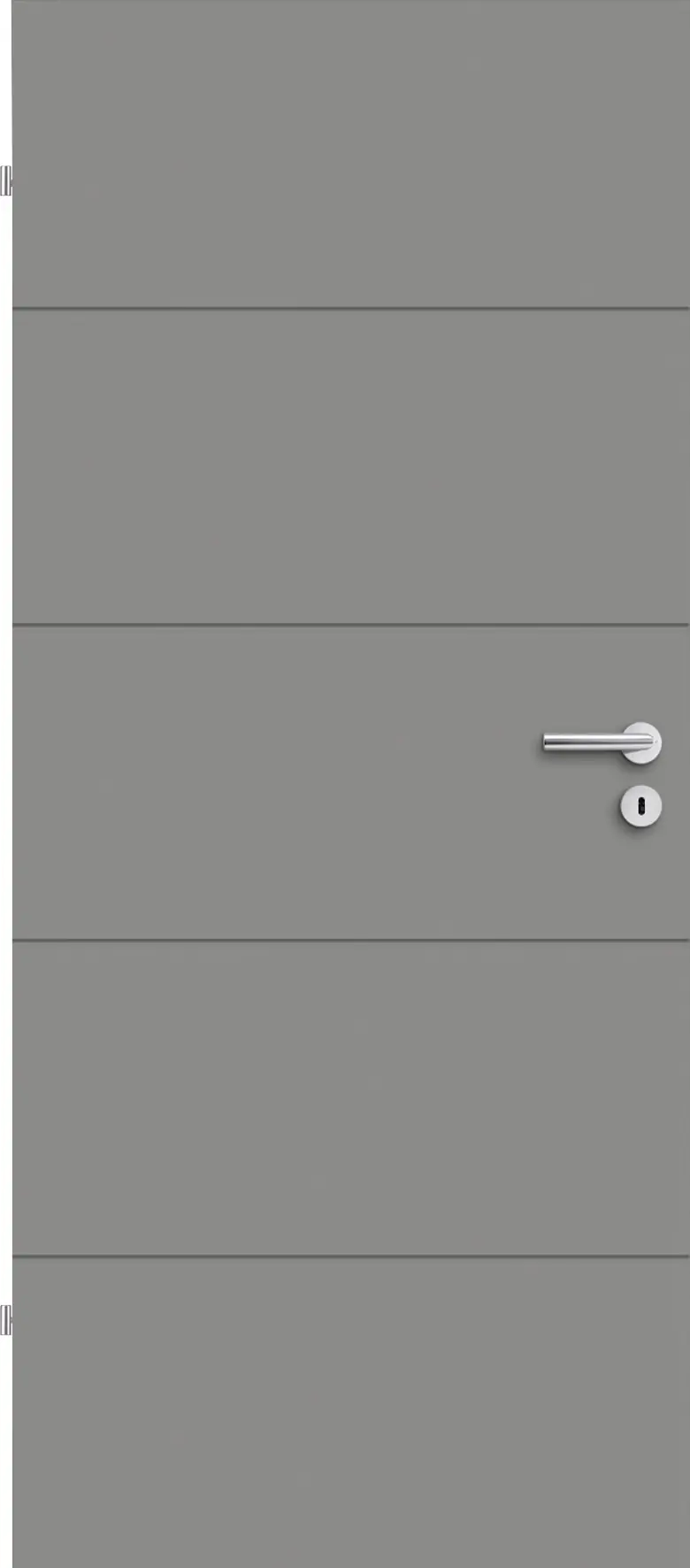 Borne Türblatt Fila 5 Lack edelgrau Röhrenspan