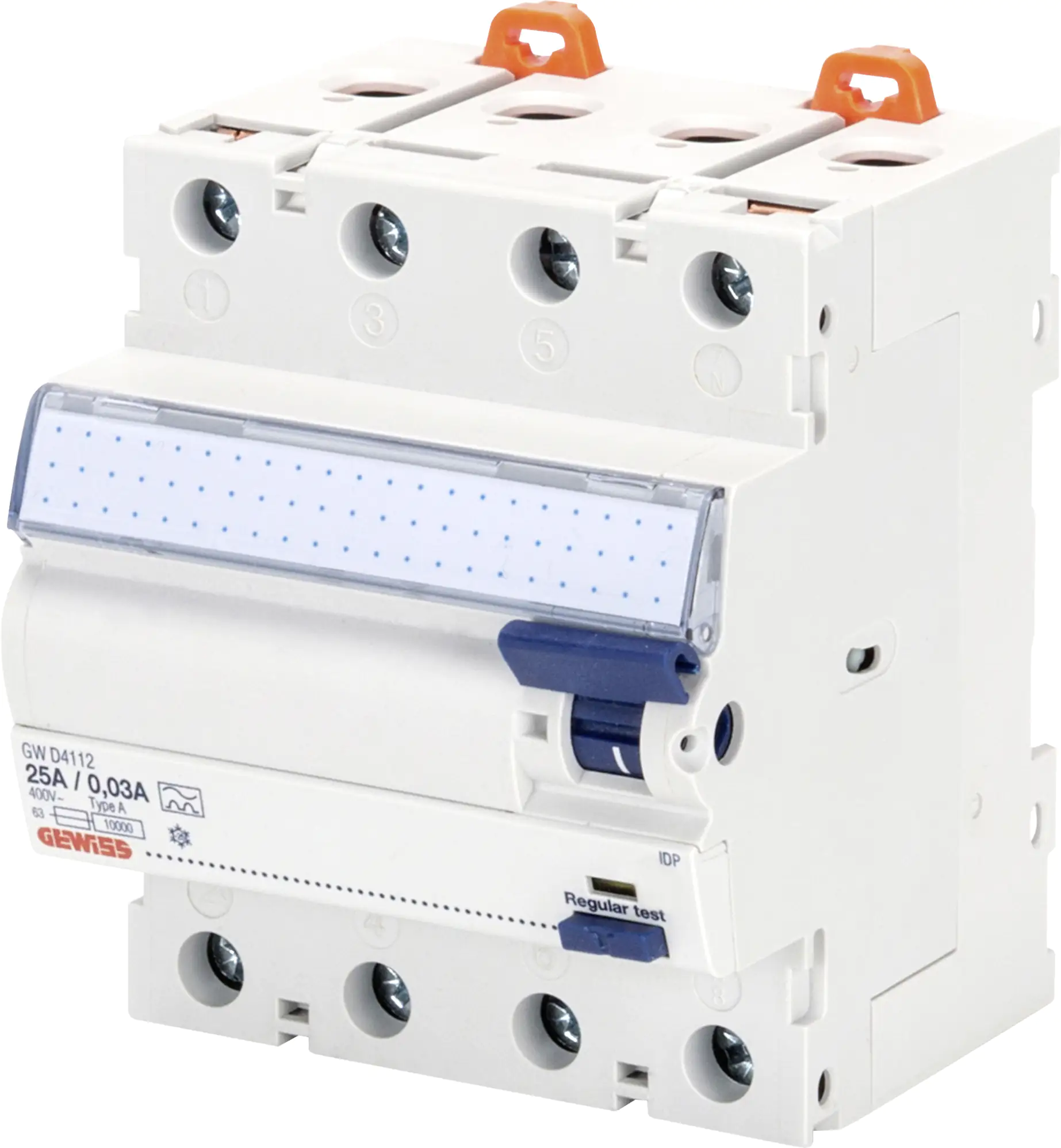 Gewiss FI-Schutzschalter GWD4132 40A, 4-polig, 0,03 A