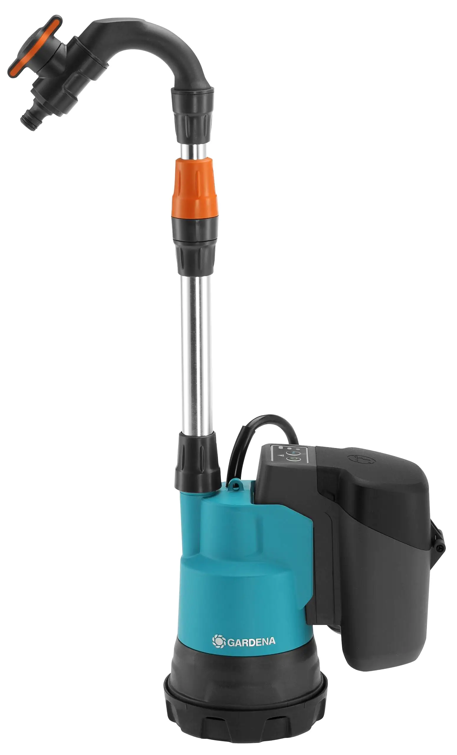Gardena Akku Regenfasspumpe 2.000 l/h 20 m 18 Volt