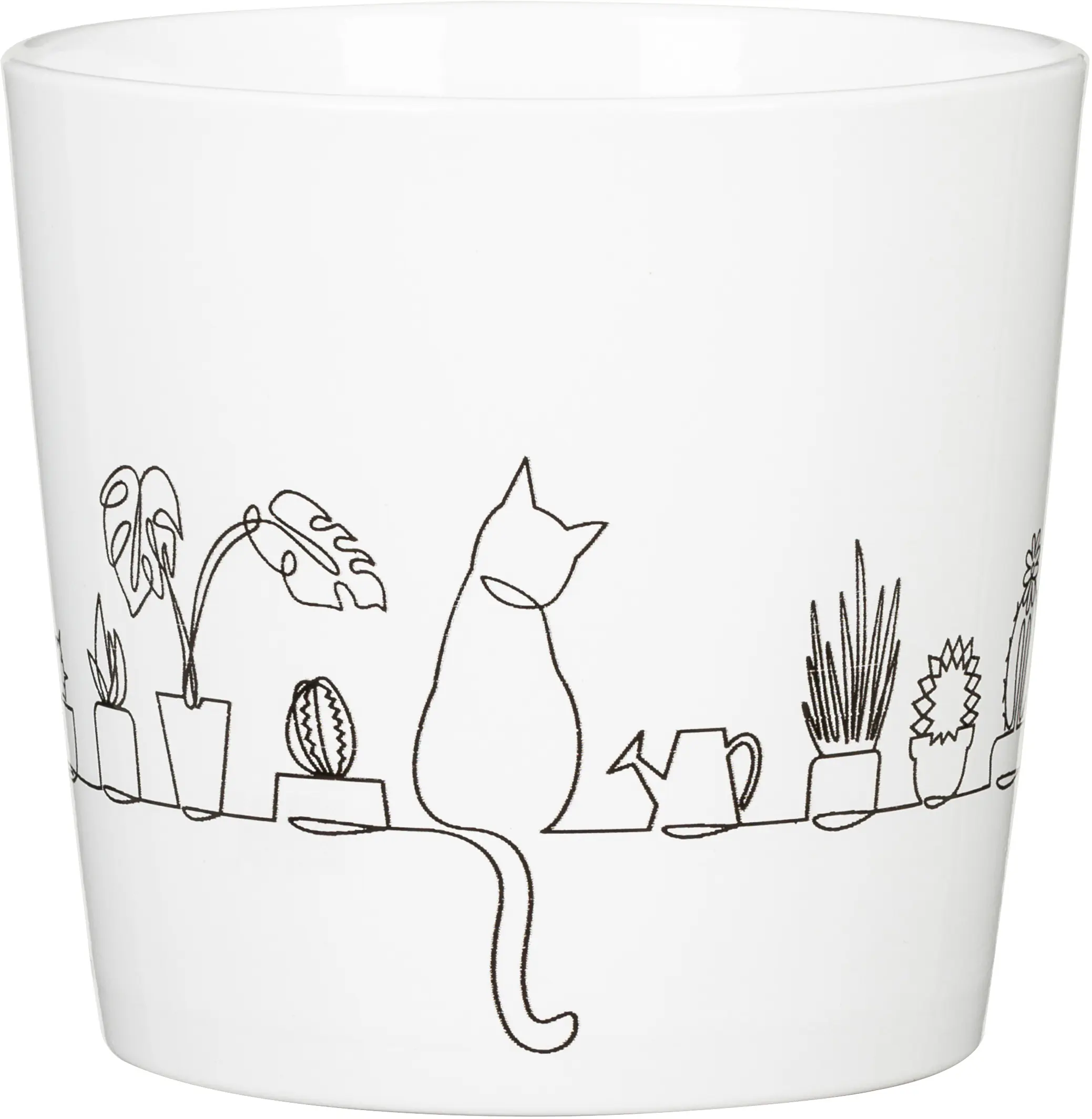 Scheurich Übertopf 870 Ø 12,8 cm x 11,8 cm Catview