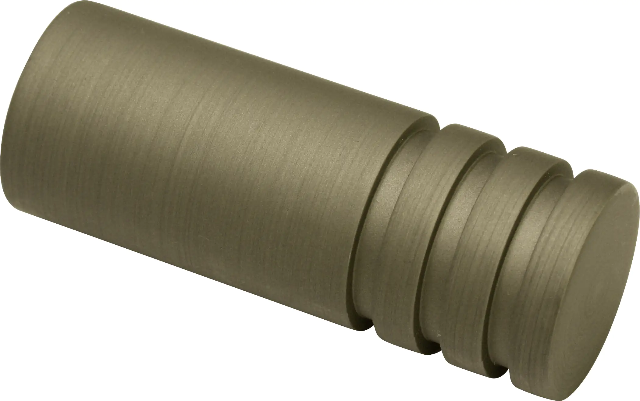 Gardinia Endknopf Kira Zylinder cappuccino, Ø 19 mm