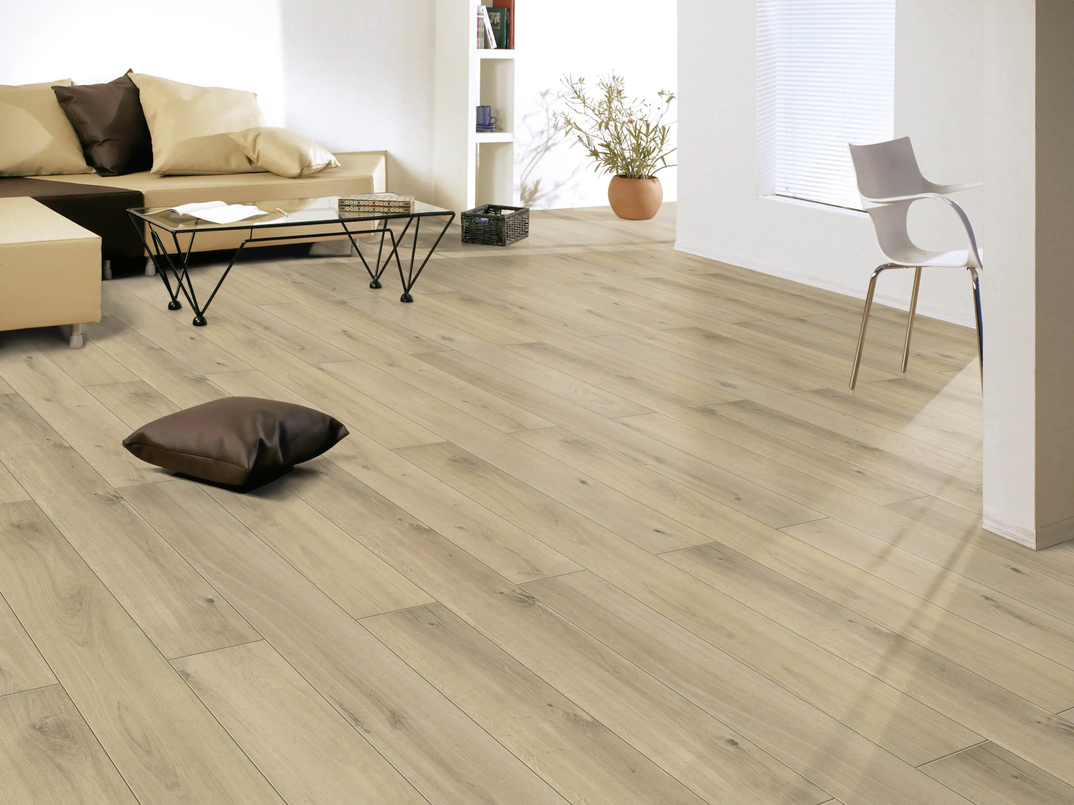 4003992404692_1056053 Classen Laminat 128,6 x 19,4 cm 7 mm Schatteneiche