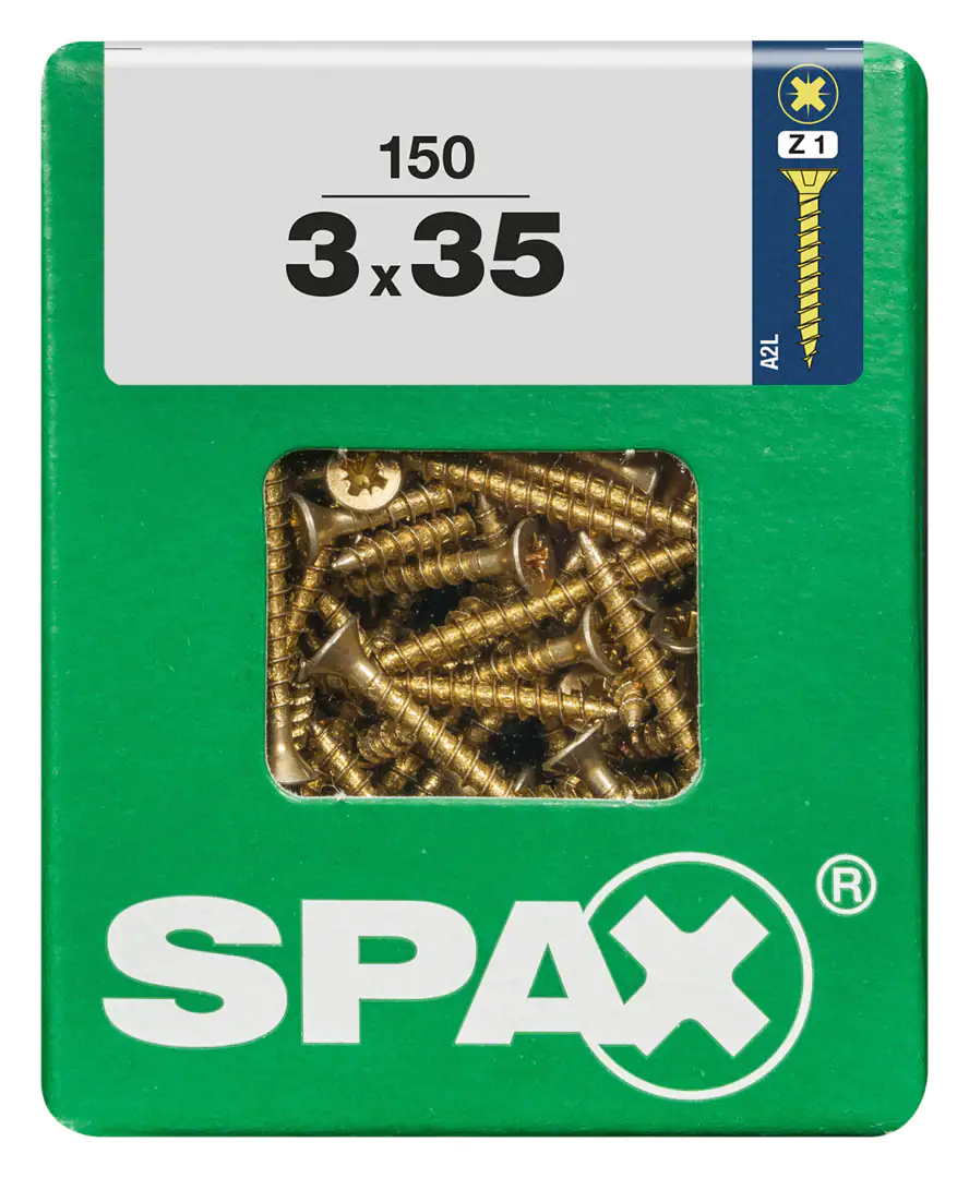 Spax Universalschrauben 3.0 x 35 mm PZ 1 - 150 Stk.