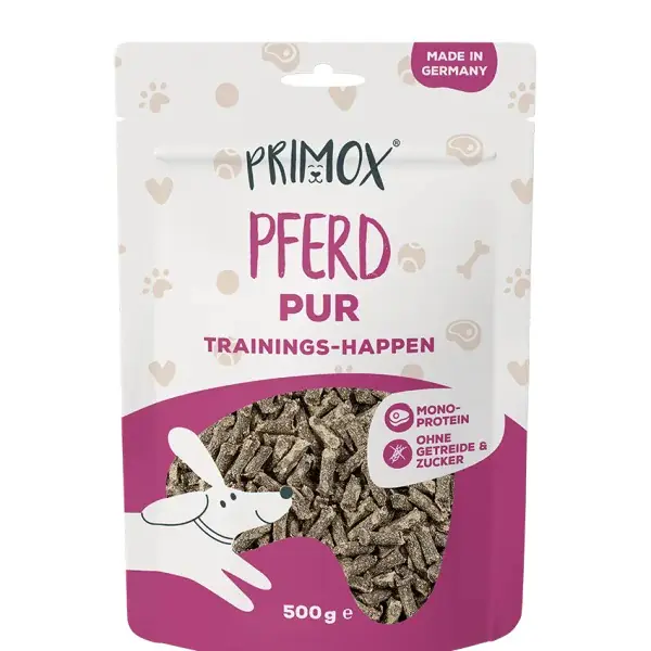 Primox Hundeleckerli Snack getreidefrei 500 g Pferd