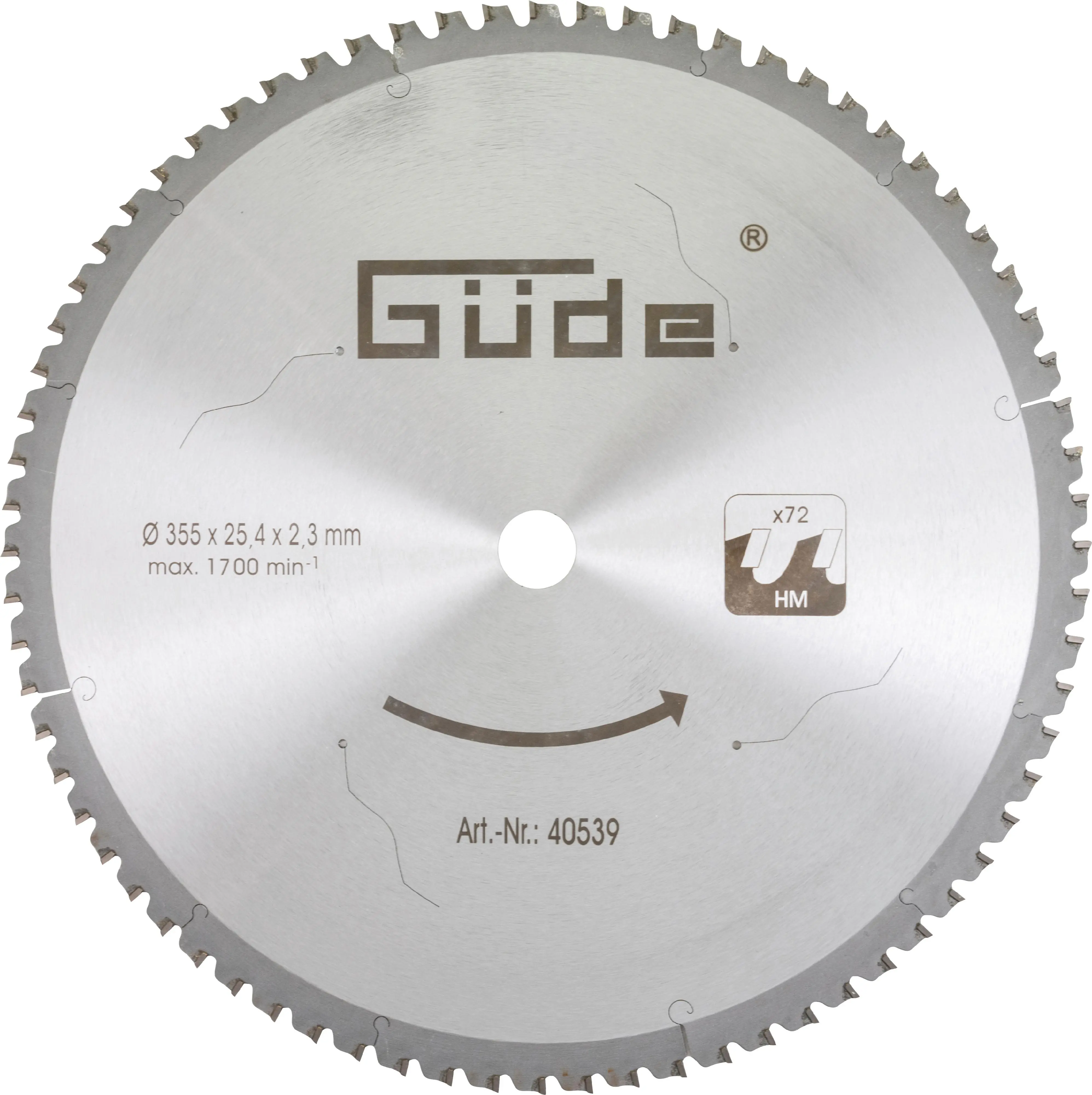 Güde Metallkreissägeblatt HM 350 T Güde Metallkreissägeblatt HM 350 T