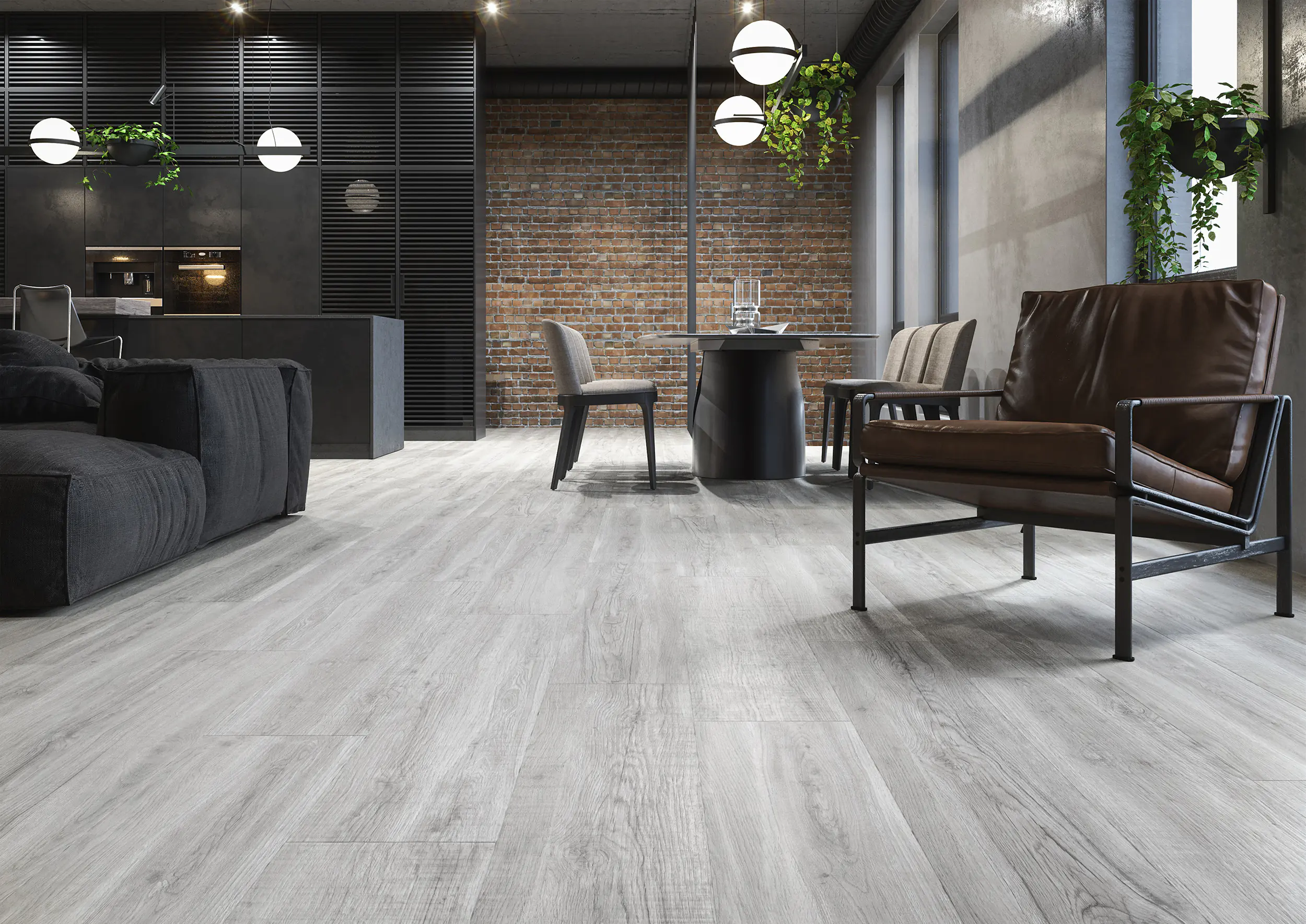 Bodenfliese Feinsteinzeug Oak Grande 20 x 120 cm white Bodenfliese Feinsteinzeug Oak Grande 20 x 120 cm white
